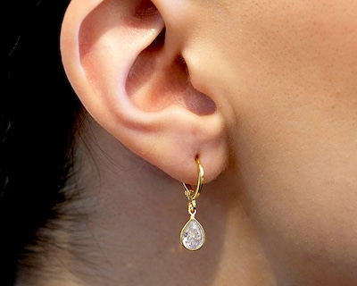 Foto 5 | Foto 5 | Arracadas de Chapa de Oro 18K Girondela
