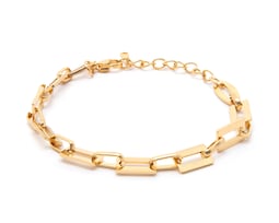 Pulsera de Chapa de Oro 18K Jennifer Lopez