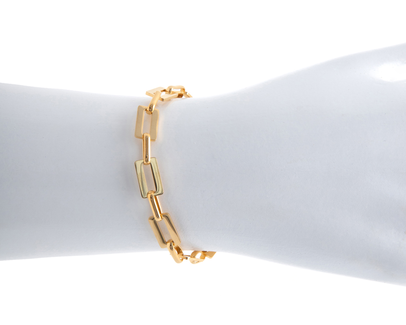 Foto 5 pulgar | Foto 4 | Pulsera de Chapa de Oro 18K Jennifer Lopez