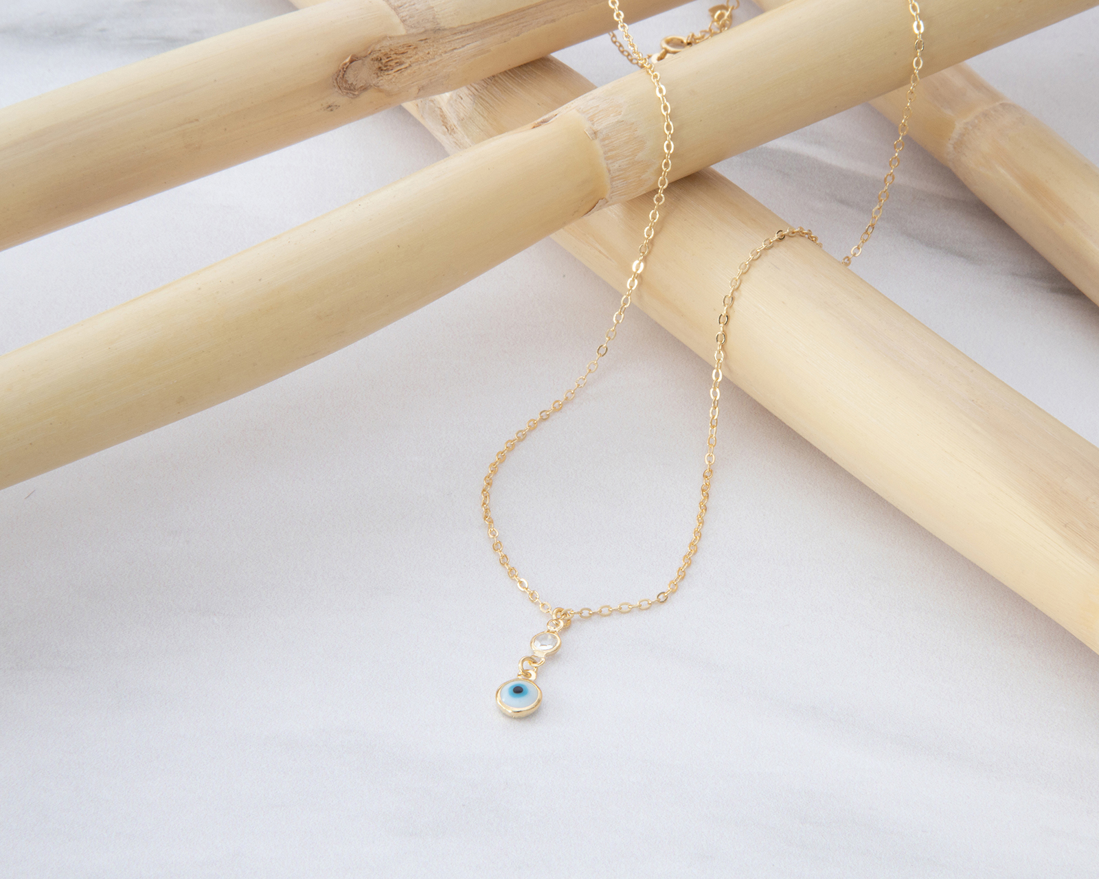 Foto 7 pulgar | Foto 6 | Collar de Chapa de Oro 18K Girondela