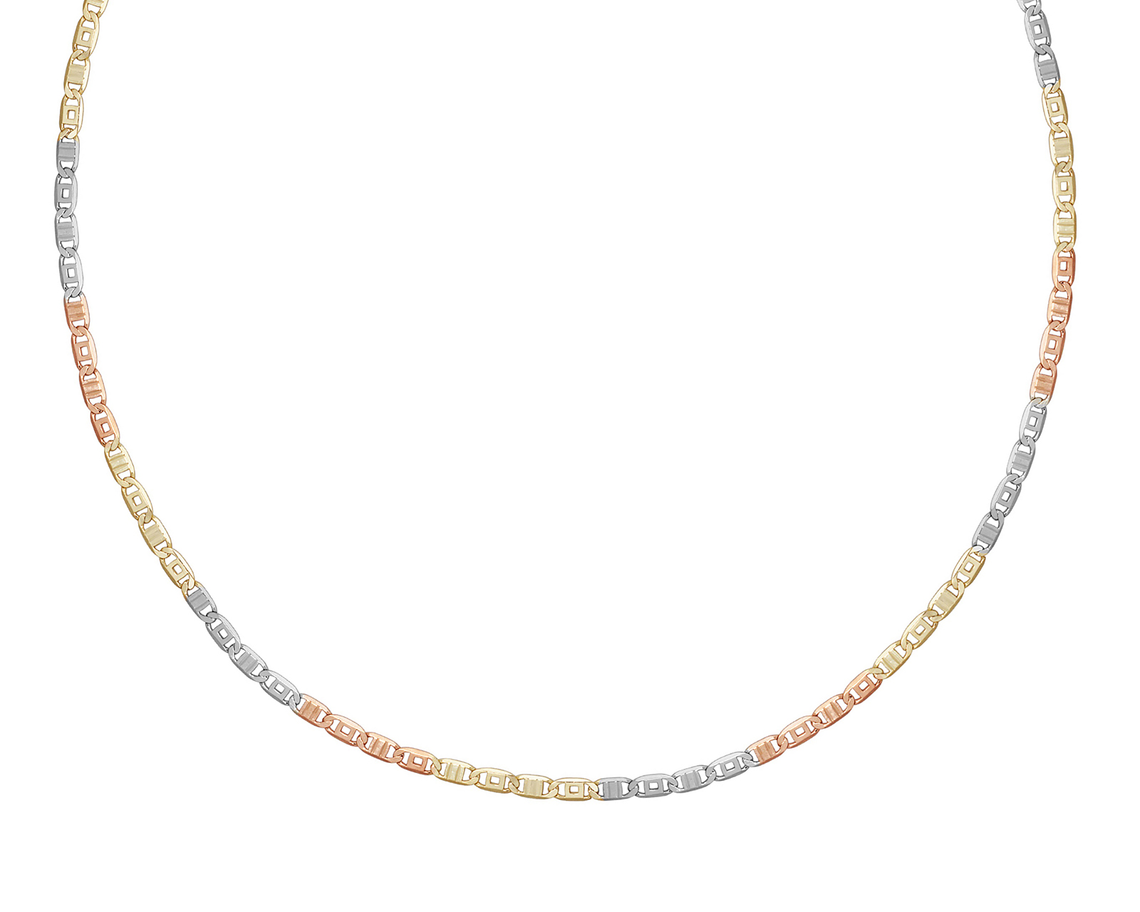 Cadena de Chapa de Oro 18K Sentimientos