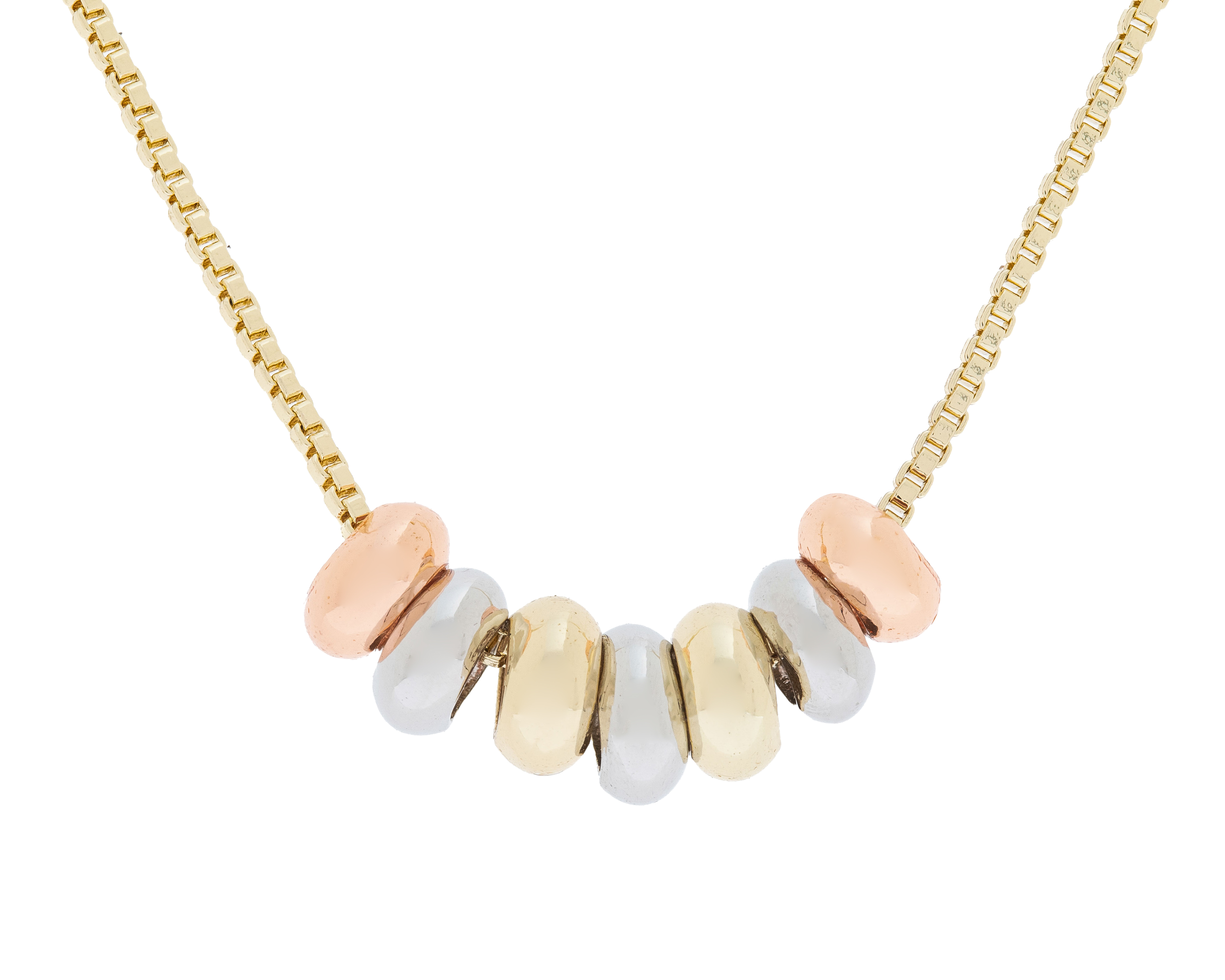 Collar de Chapa de Oro 18K Zokko