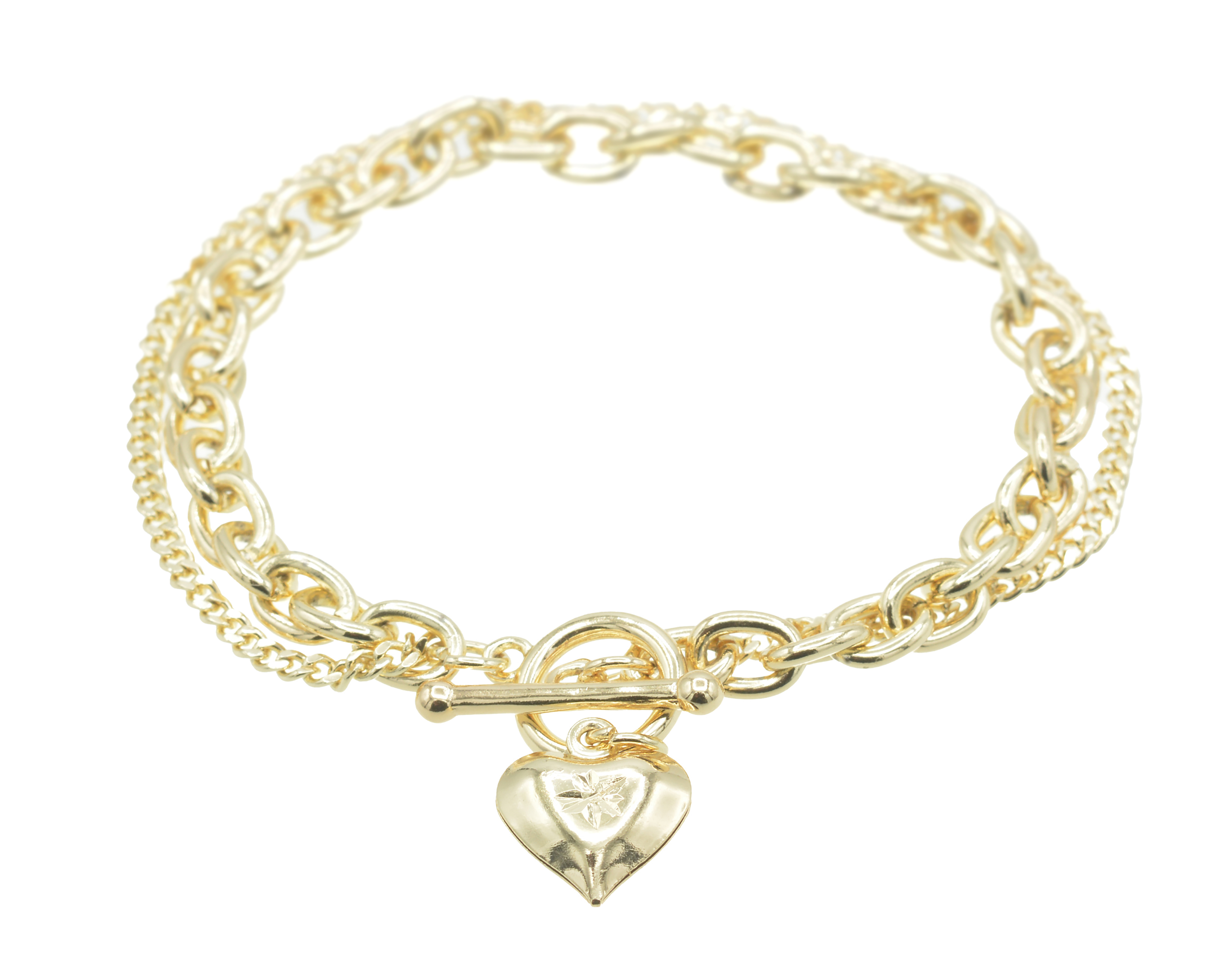 Foto 2 pulgar | Foto 1 | Pulsera de Chapa de Oro 18K Zokko