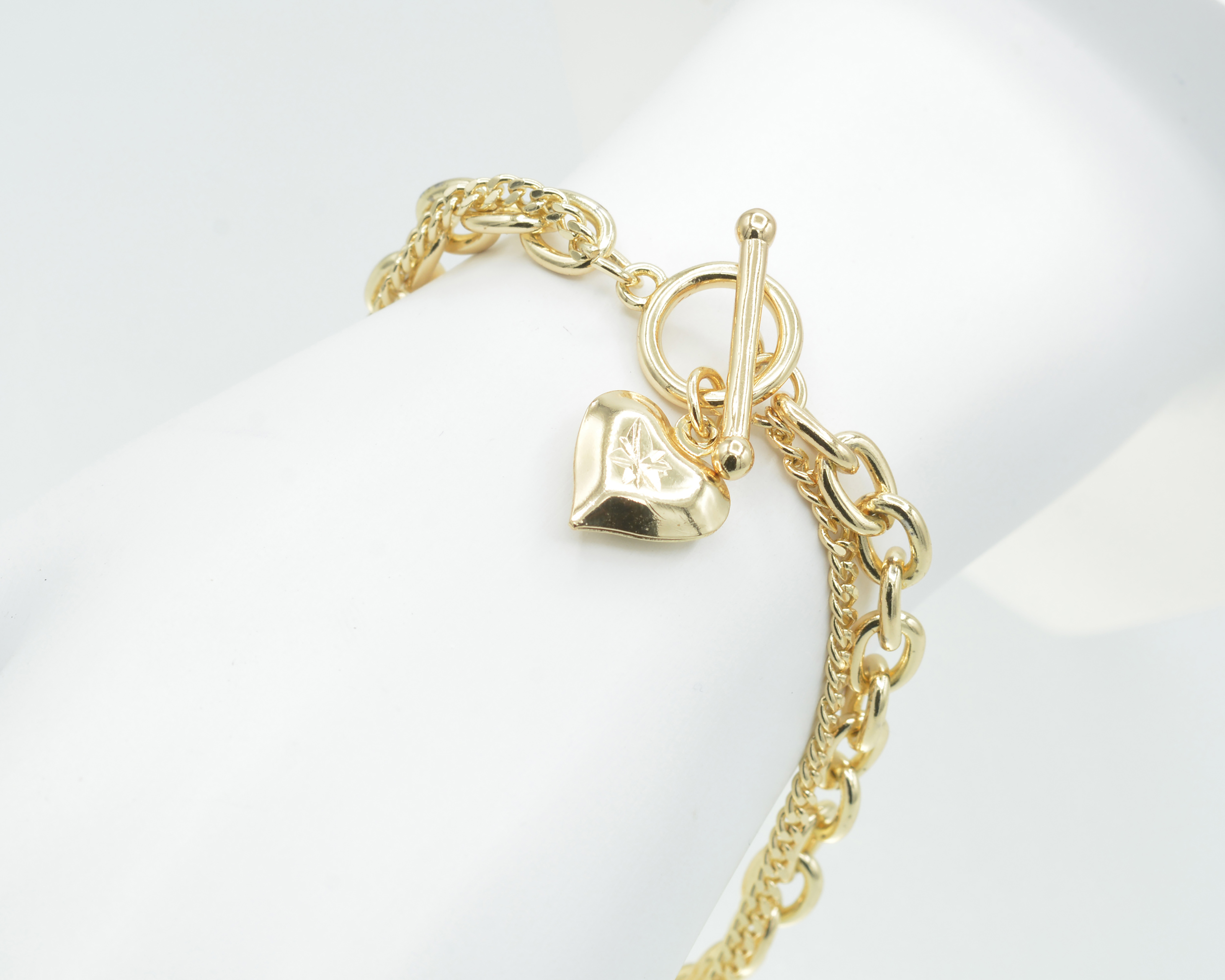 Foto 4 pulgar | Foto 3 | Pulsera de Chapa de Oro 18K Zokko