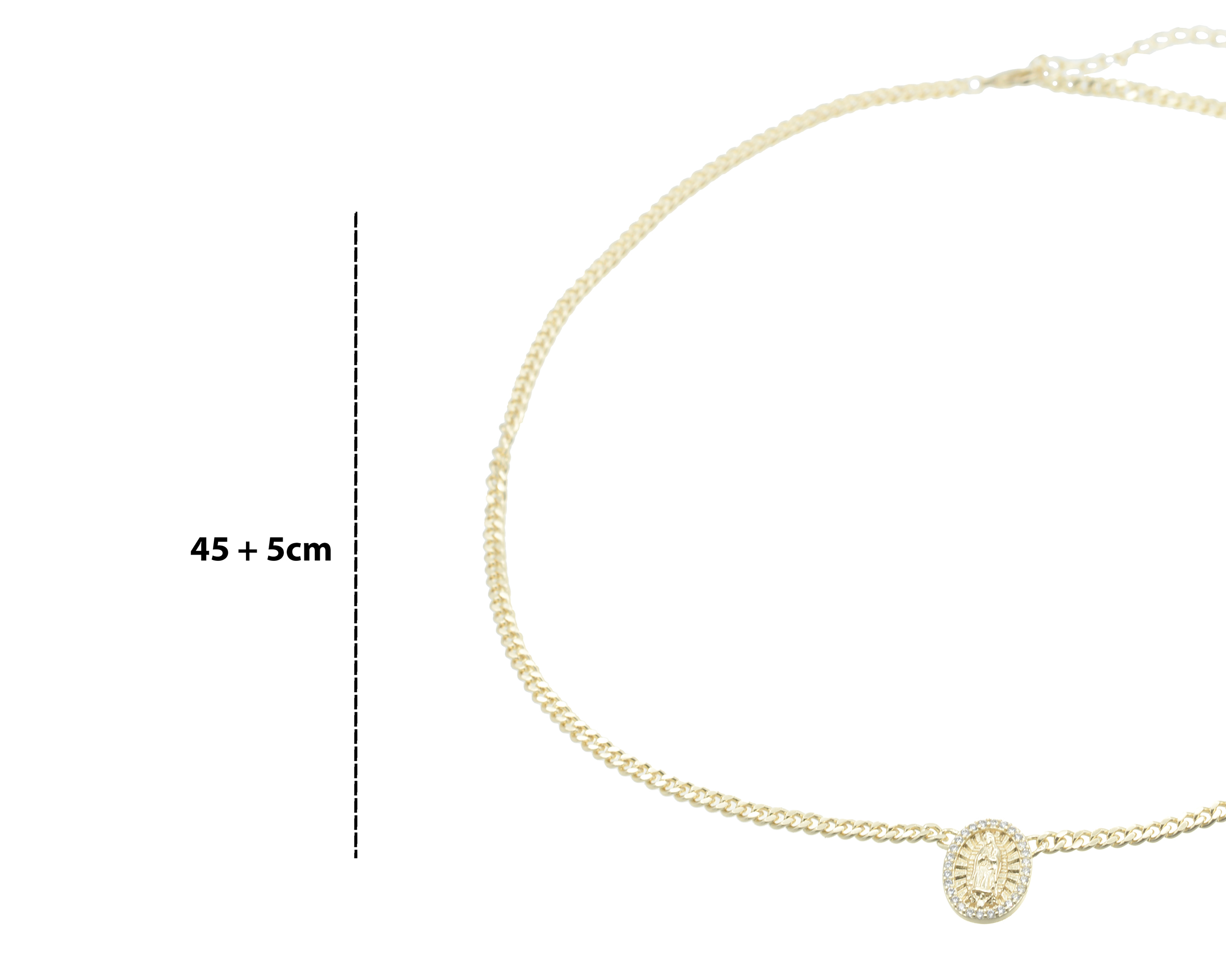 Foto 5 | Foto 5 | Collar de Chapa de Oro 18K Zokko