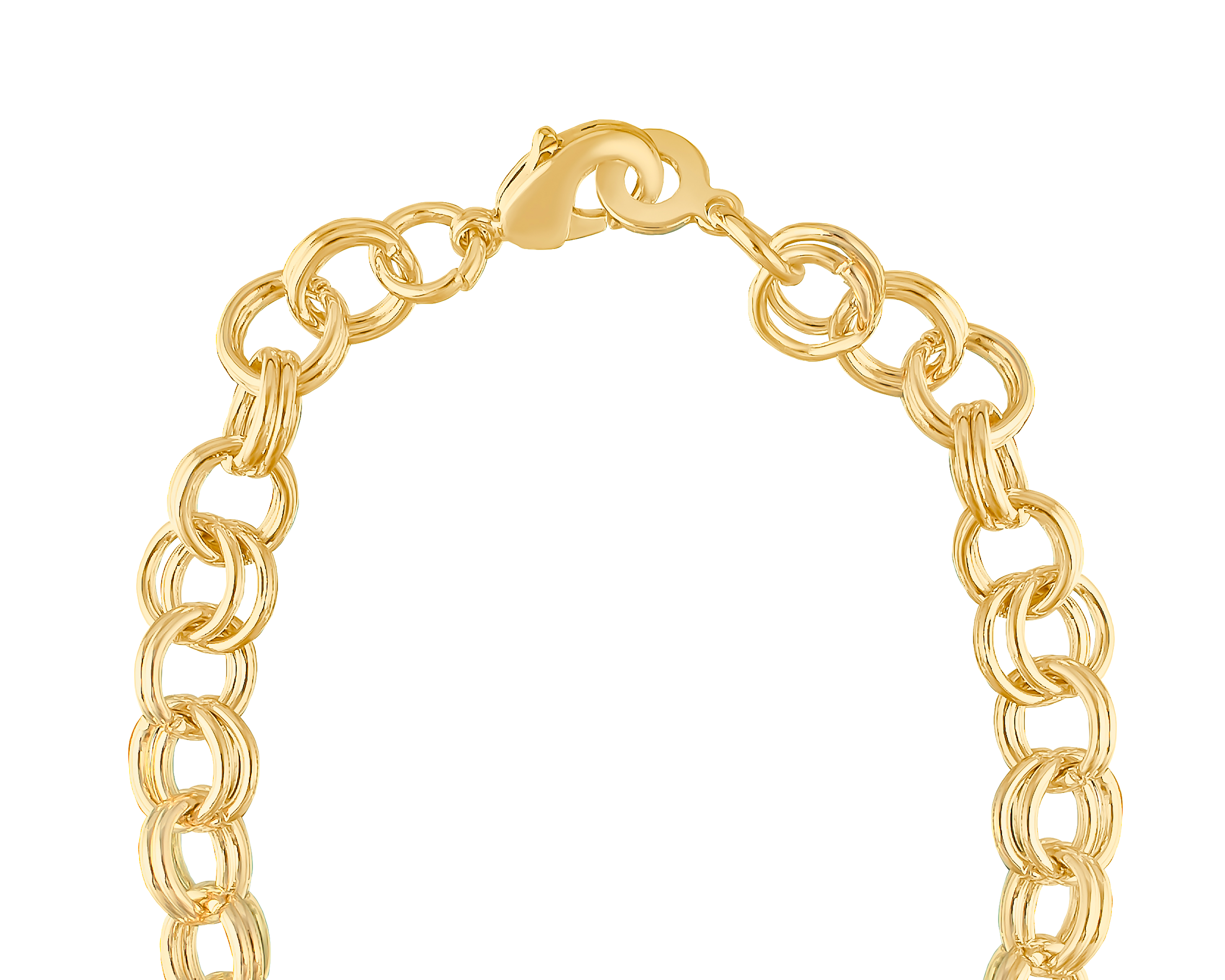 Foto 3 | Foto 3 | Cadena de Chapa de Oro 18K Plafer