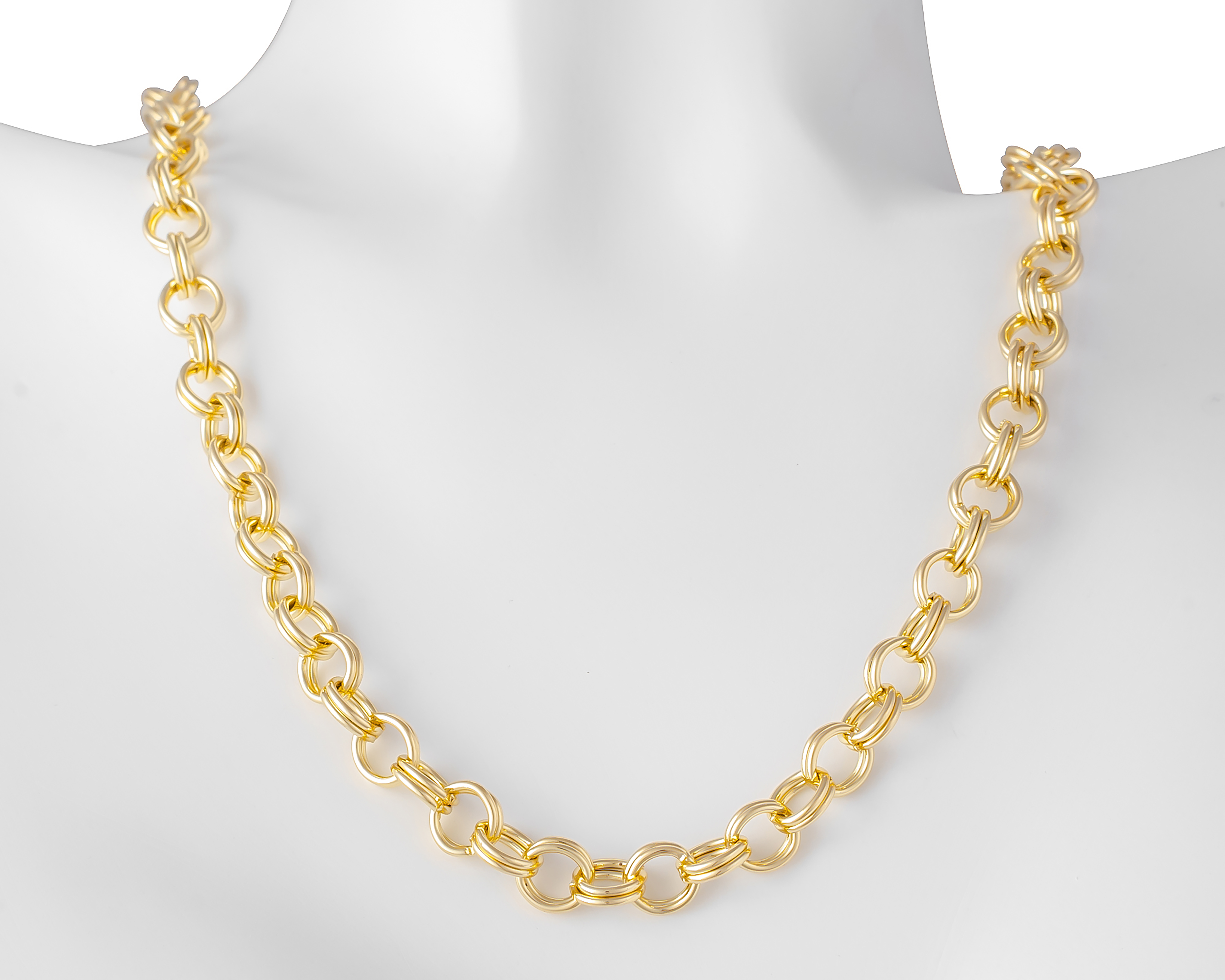 Foto 5 | Foto 5 | Cadena de Chapa de Oro 18K Plafer