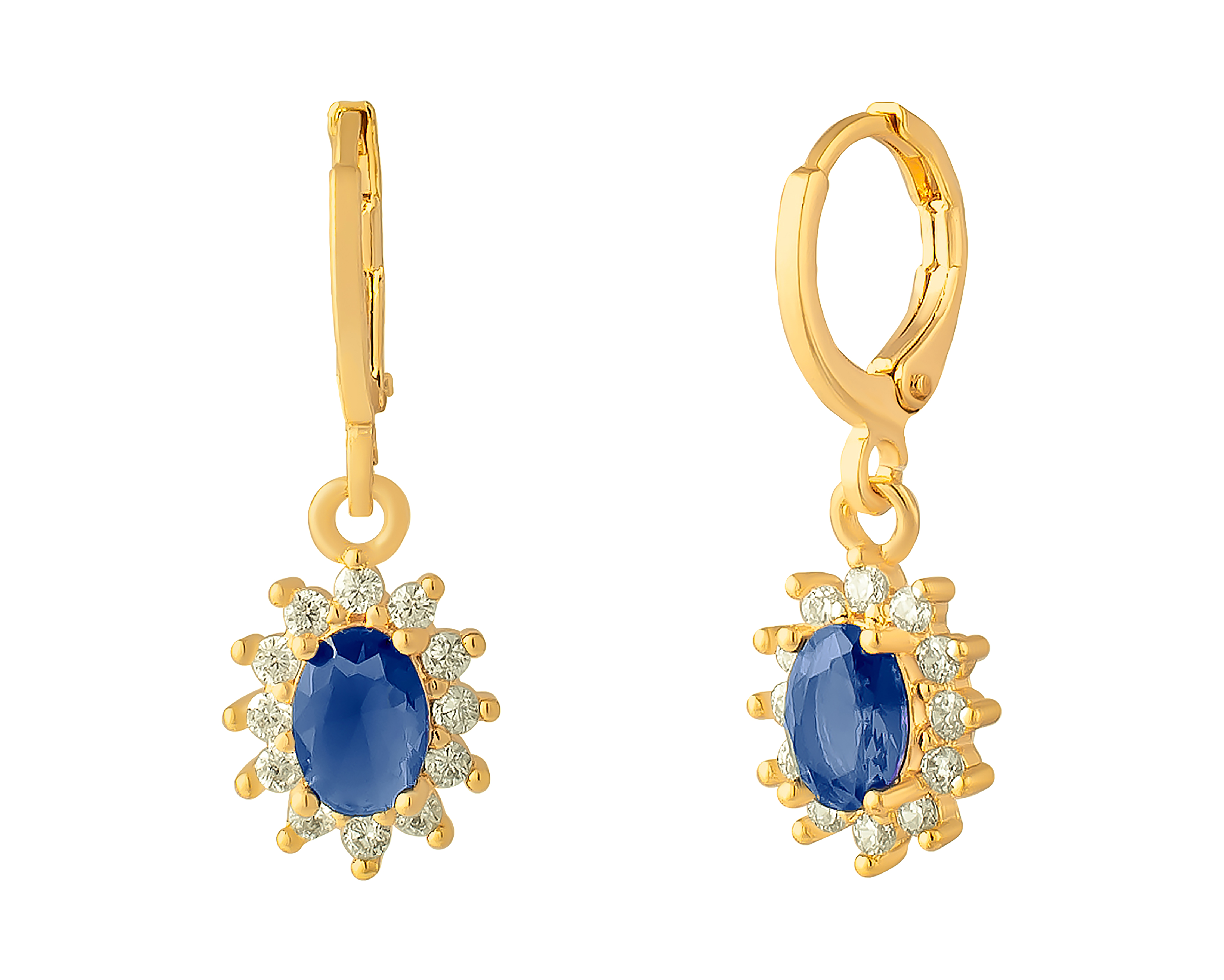 Foto 2 | Foto 2 | Aretes de Chapa de Oro 18K Plafer