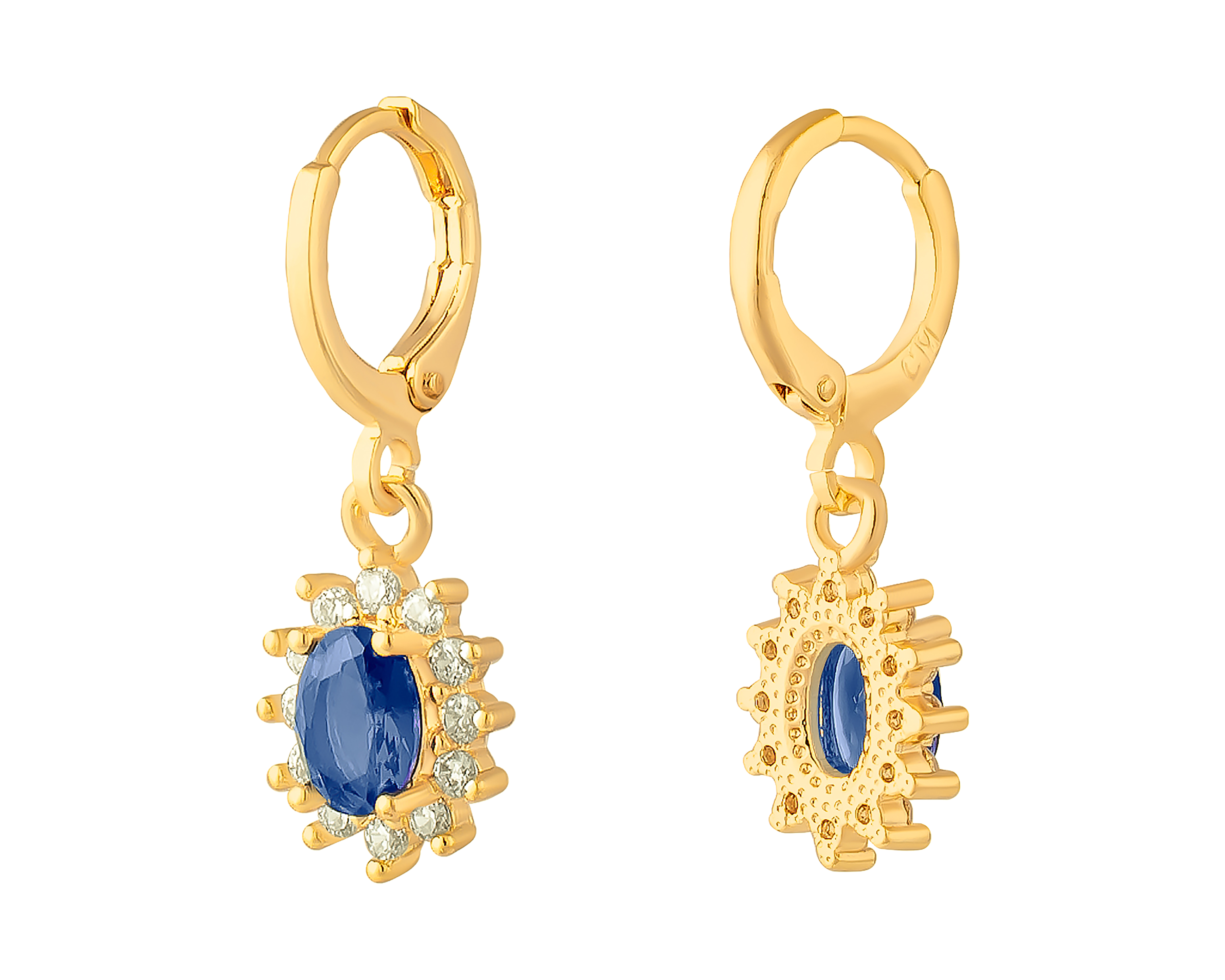 Foto 3 | Foto 3 | Aretes de Chapa de Oro 18K Plafer