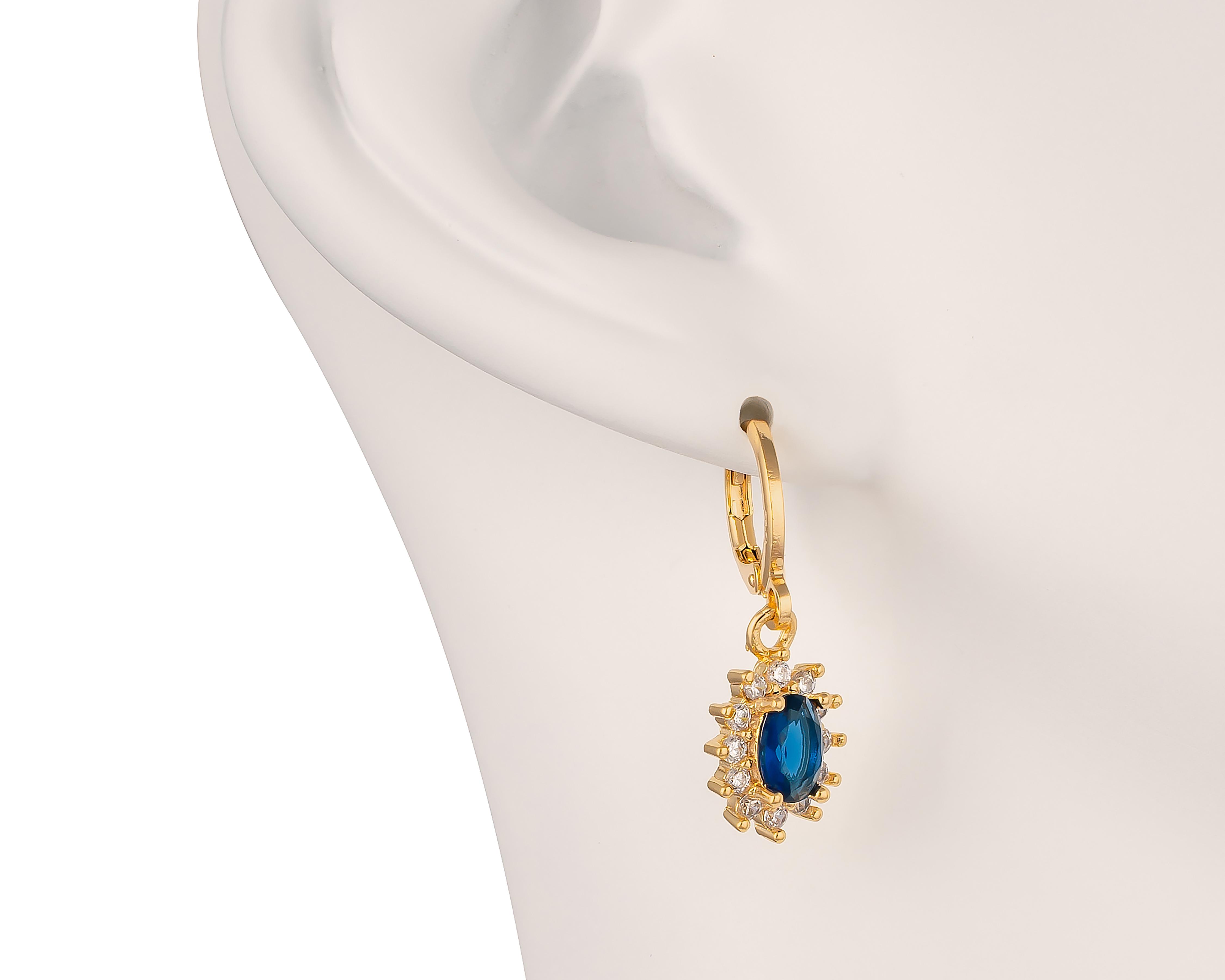 Foto 5 | Foto 5 | Aretes de Chapa de Oro 18K Plafer