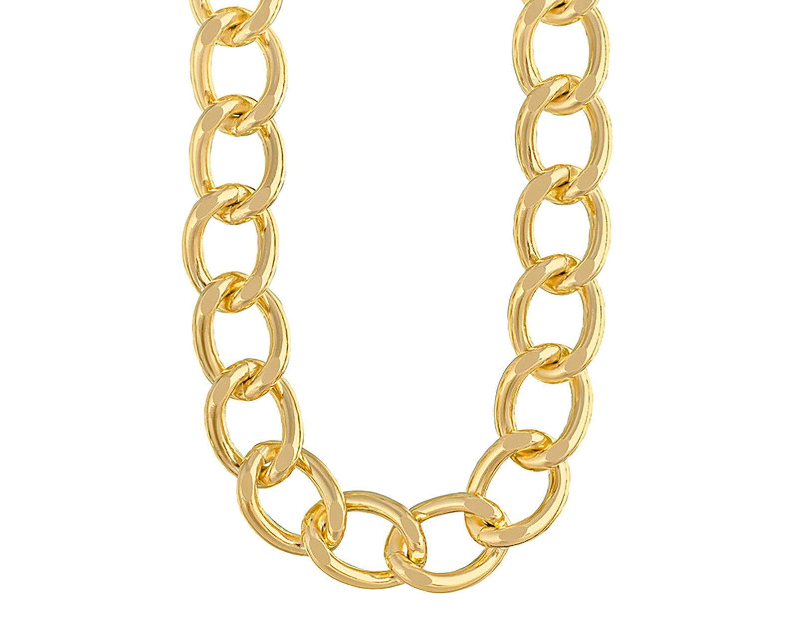 Foto 1 | Foto 1 | Cadena de Chapa de Oro 18K Jennifer Lopez