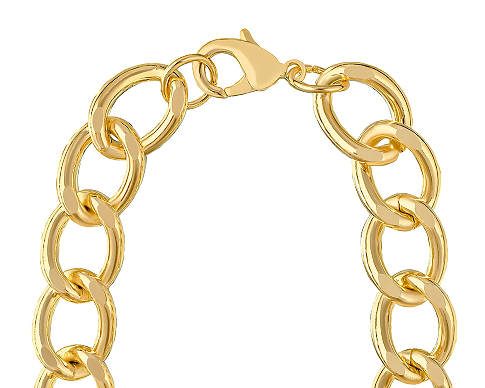 Foto 4 pulgar | Foto 3 | Cadena de Chapa de Oro 18K Jennifer Lopez