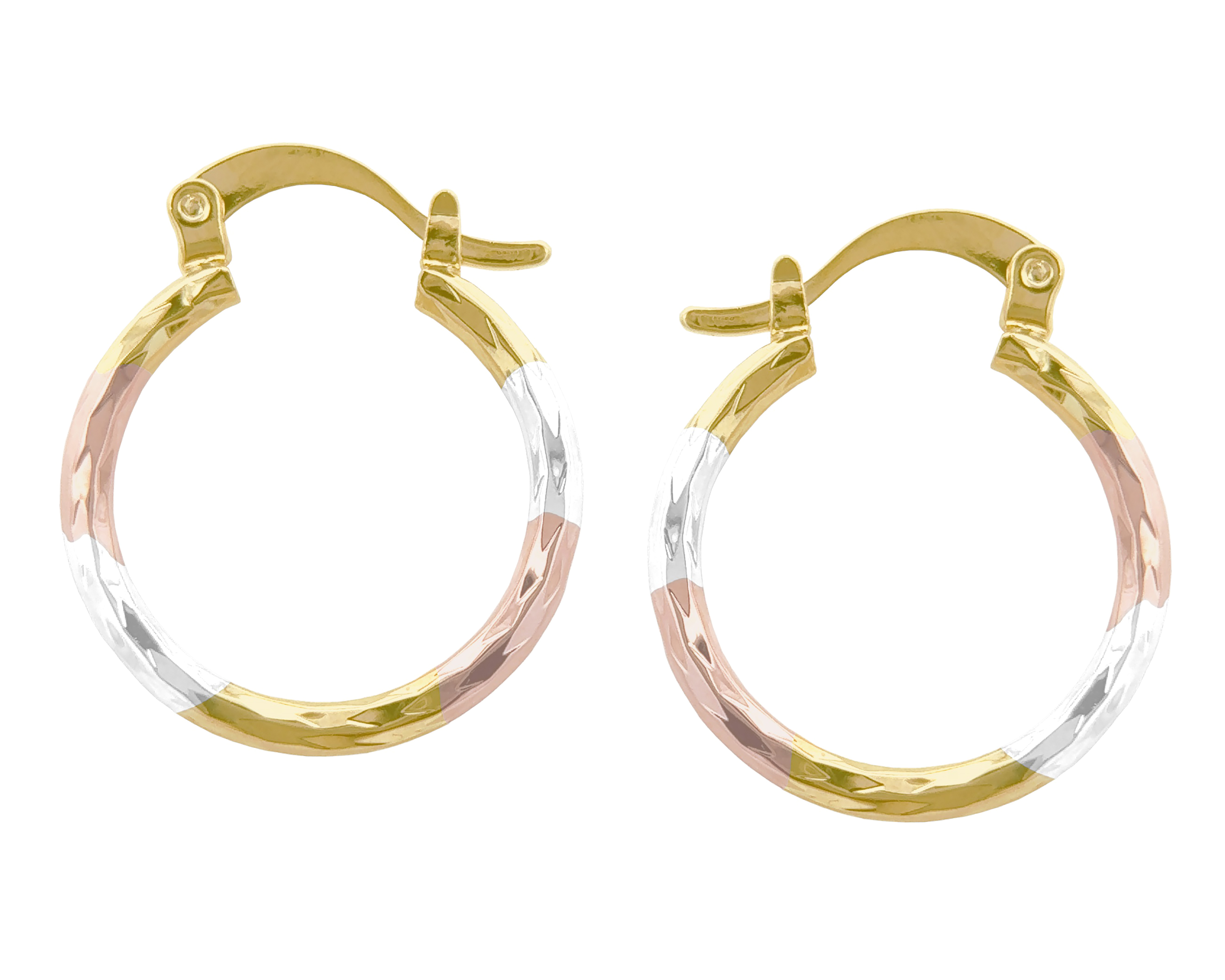 Foto 2 | Foto 2 | Arracadas de Chapa de Oro 18K Sentimientos