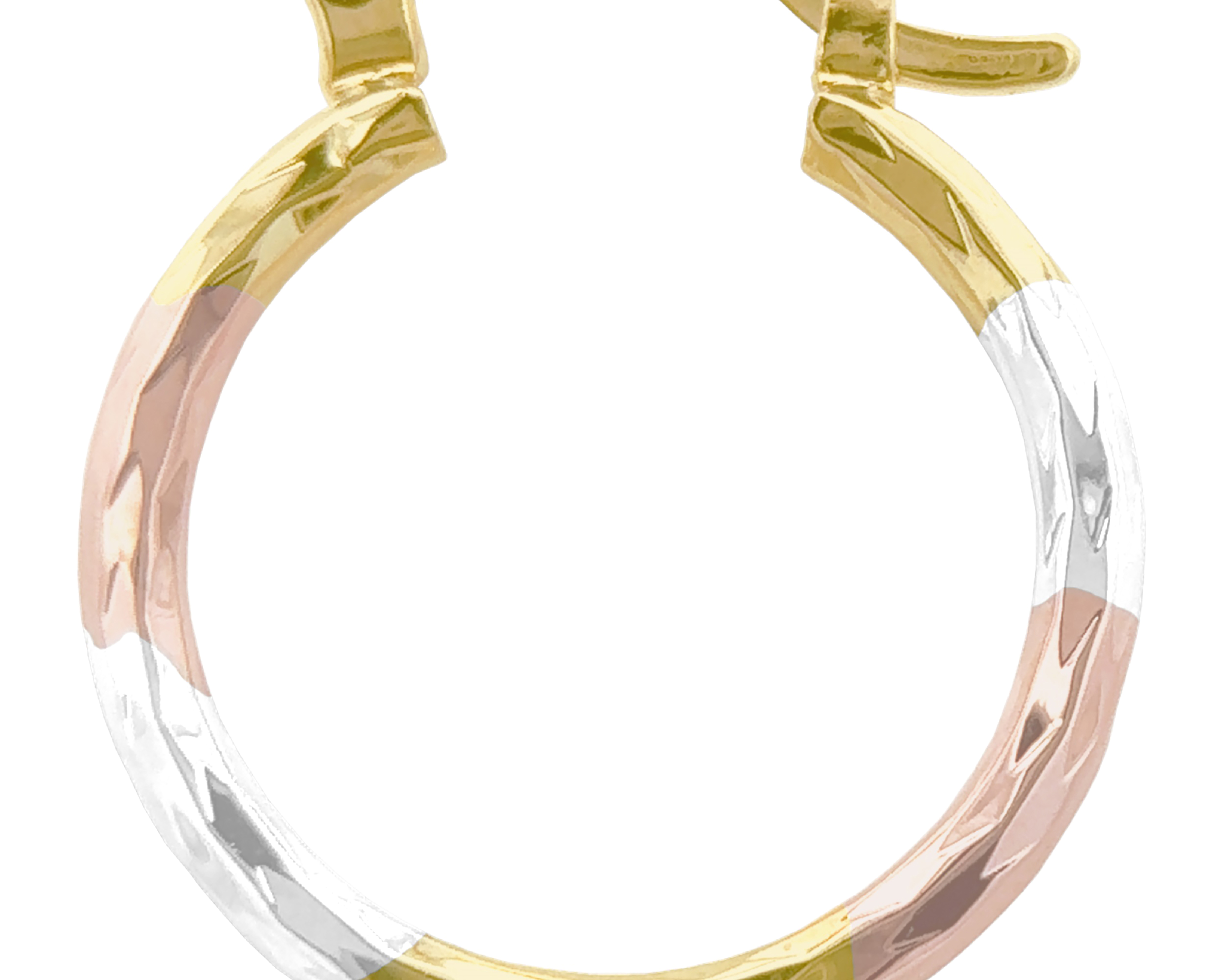 Foto 3 | Foto 3 | Arracadas de Chapa de Oro 18K Sentimientos