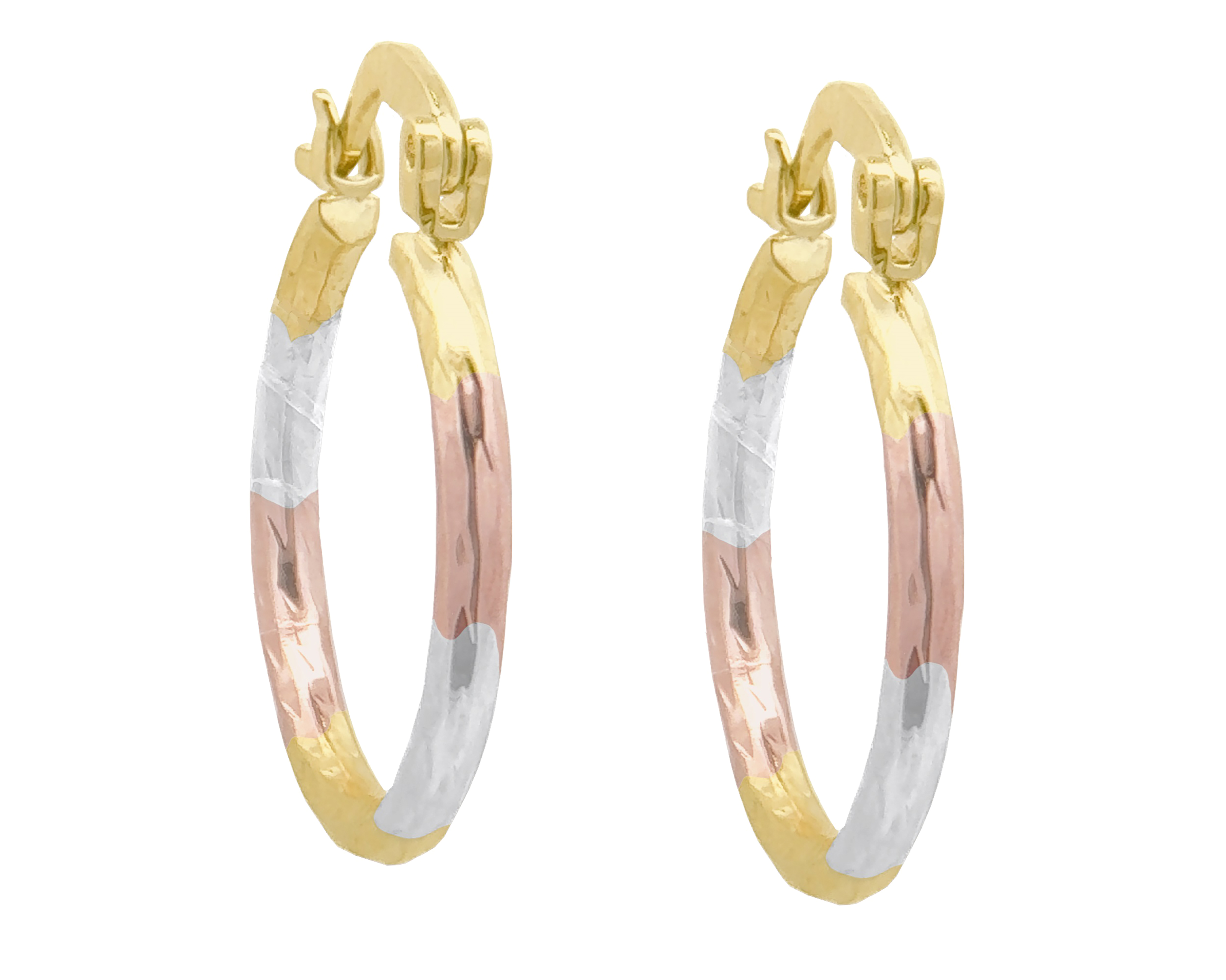 Foto 4 | Foto 5 | Arracadas de Chapa de Oro 18K Sentimientos