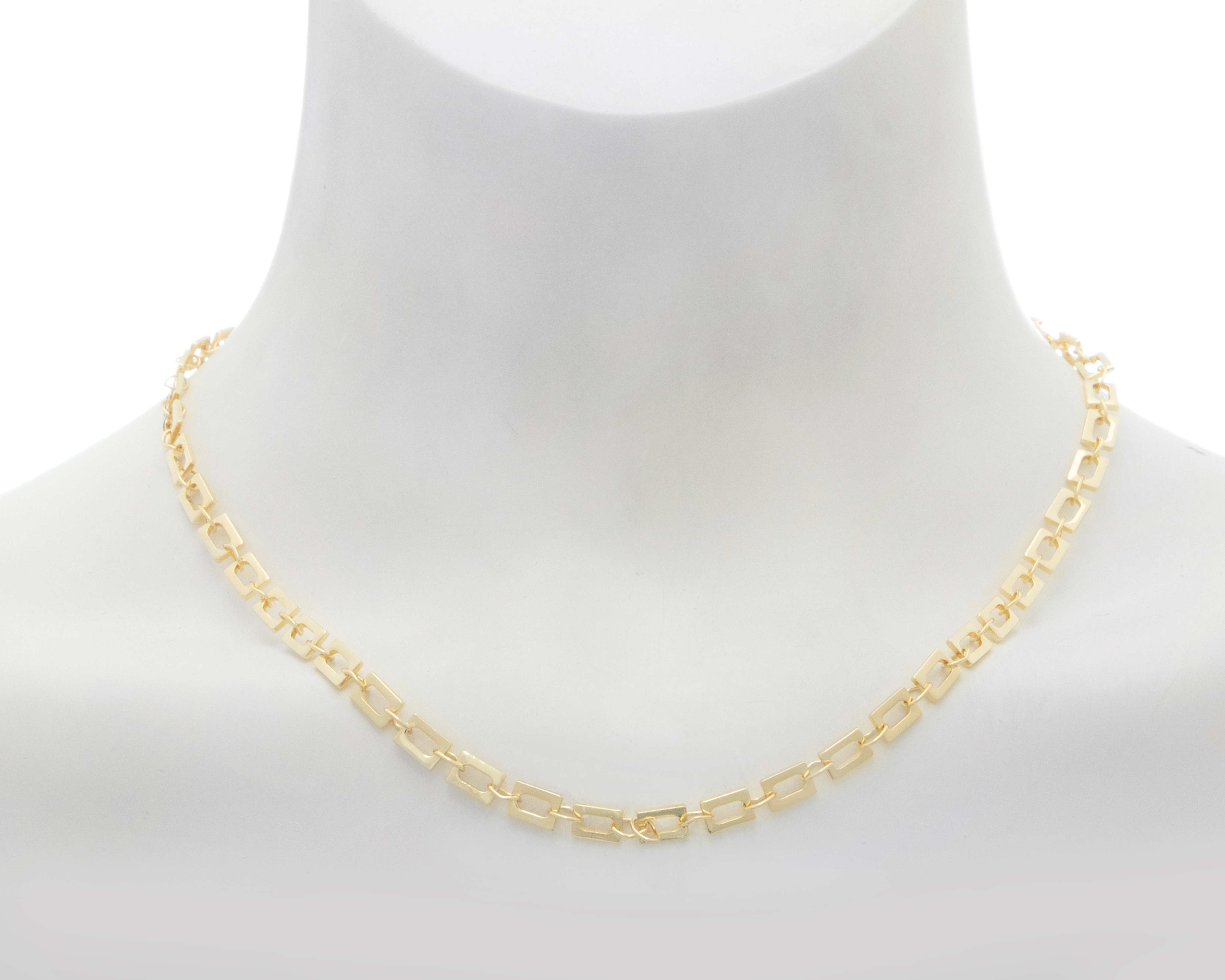 Foto 4 pulgar | Foto 3 | Gargantilla de Chapa de Oro 18K Jennifer Lopez