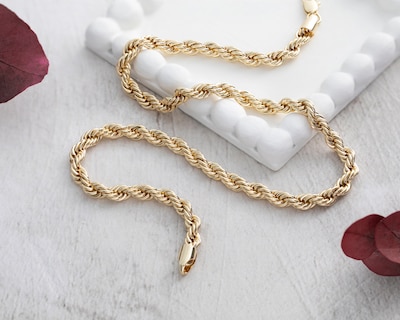 Foto 5 | Foto 5 | Cadena de Chapa de Oro 18K Jennifer Lopez