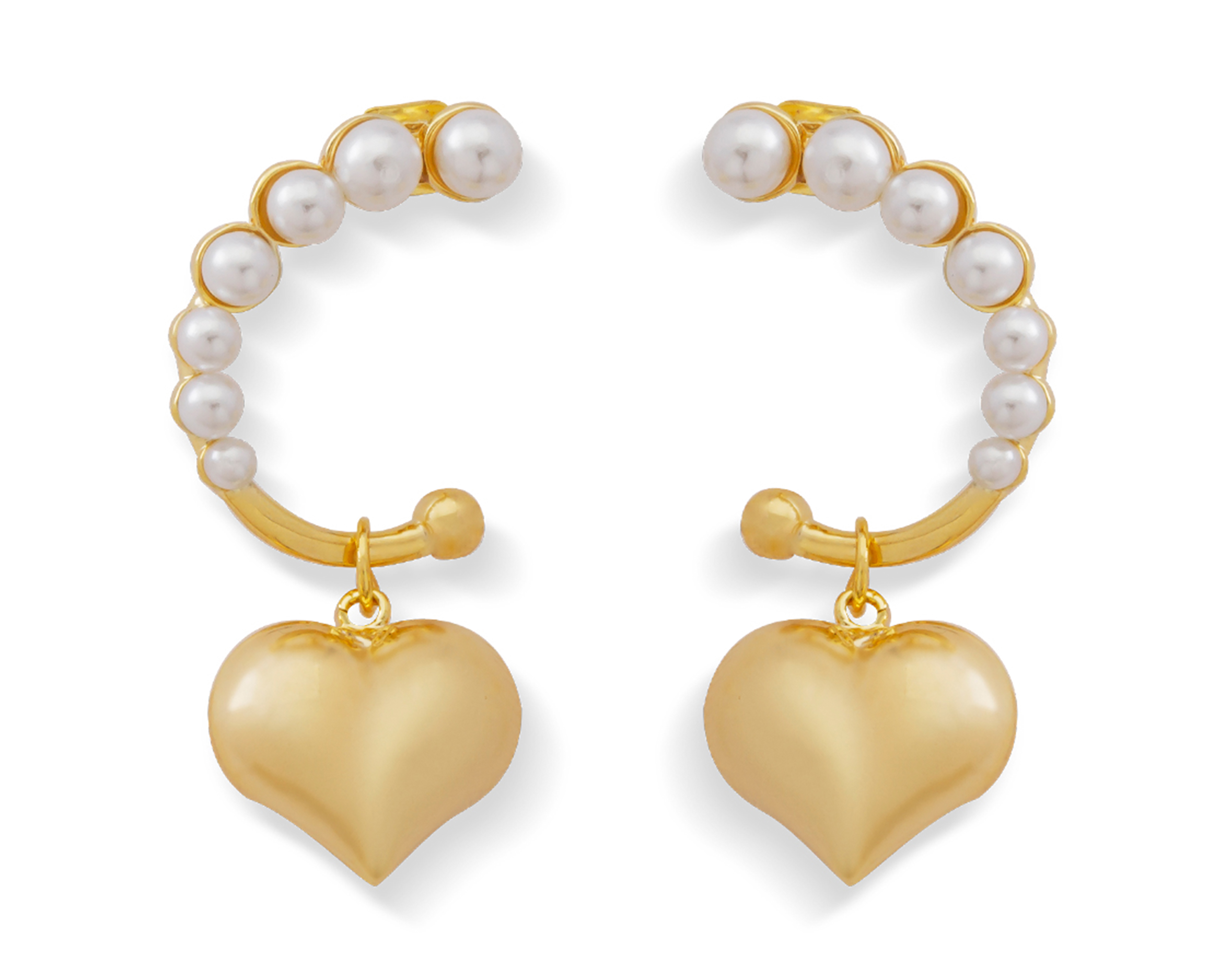 Aretes de Chapa de Oro 18K Unlimited