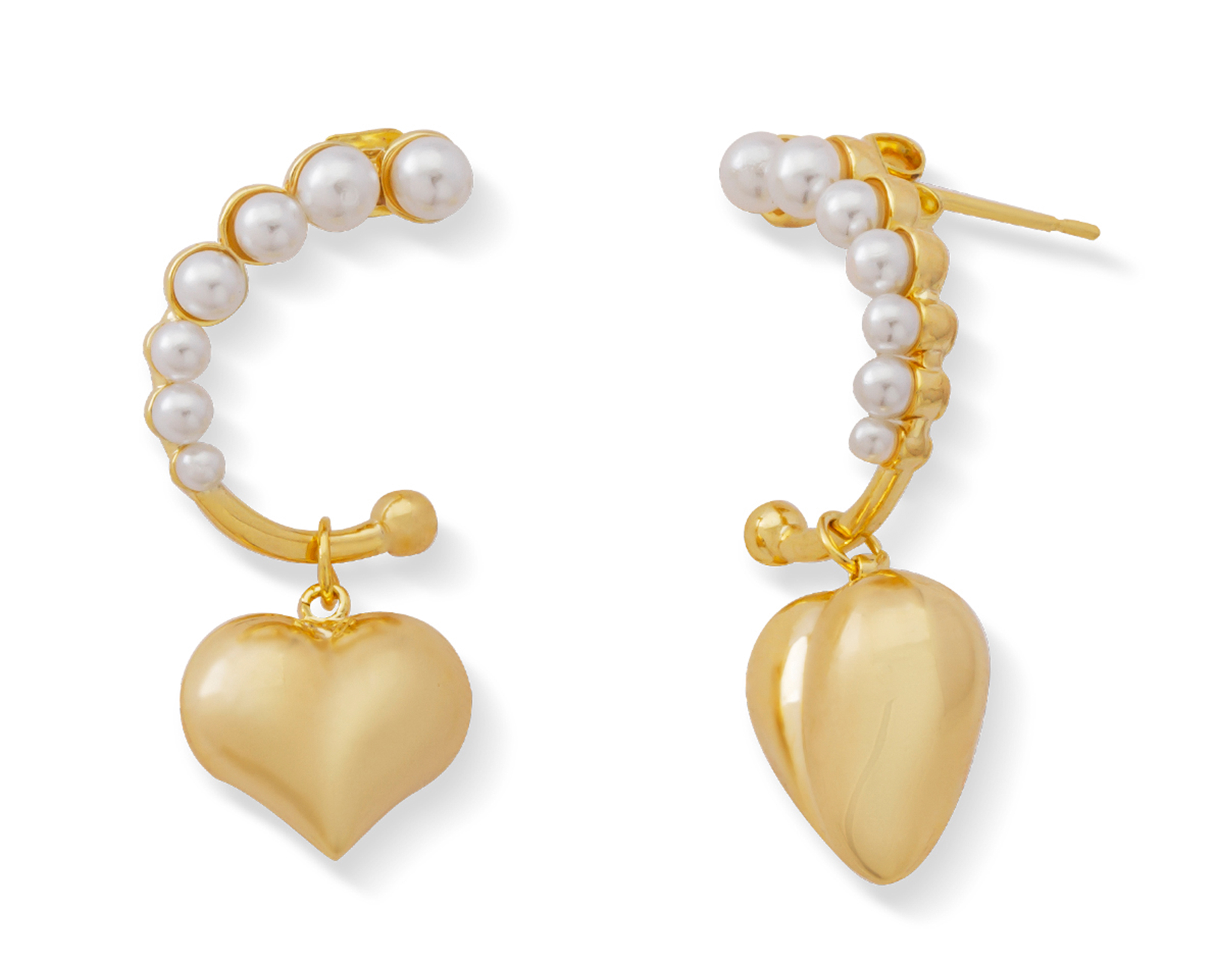 Foto 3 pulgar | Foto 2 | Aretes de Chapa de Oro 18K Unlimited