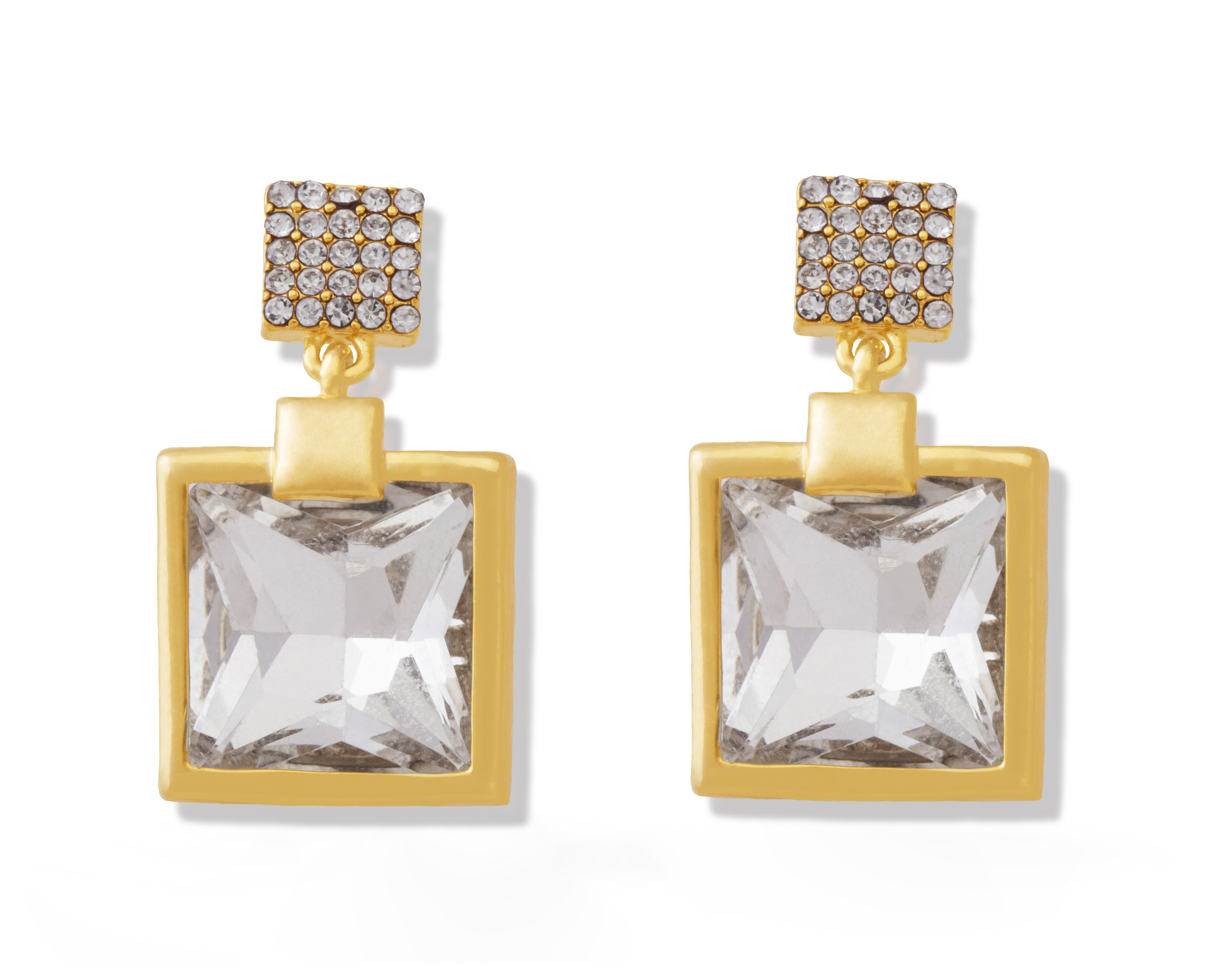 Aretes de Chapa de Oro 18K Unlimited