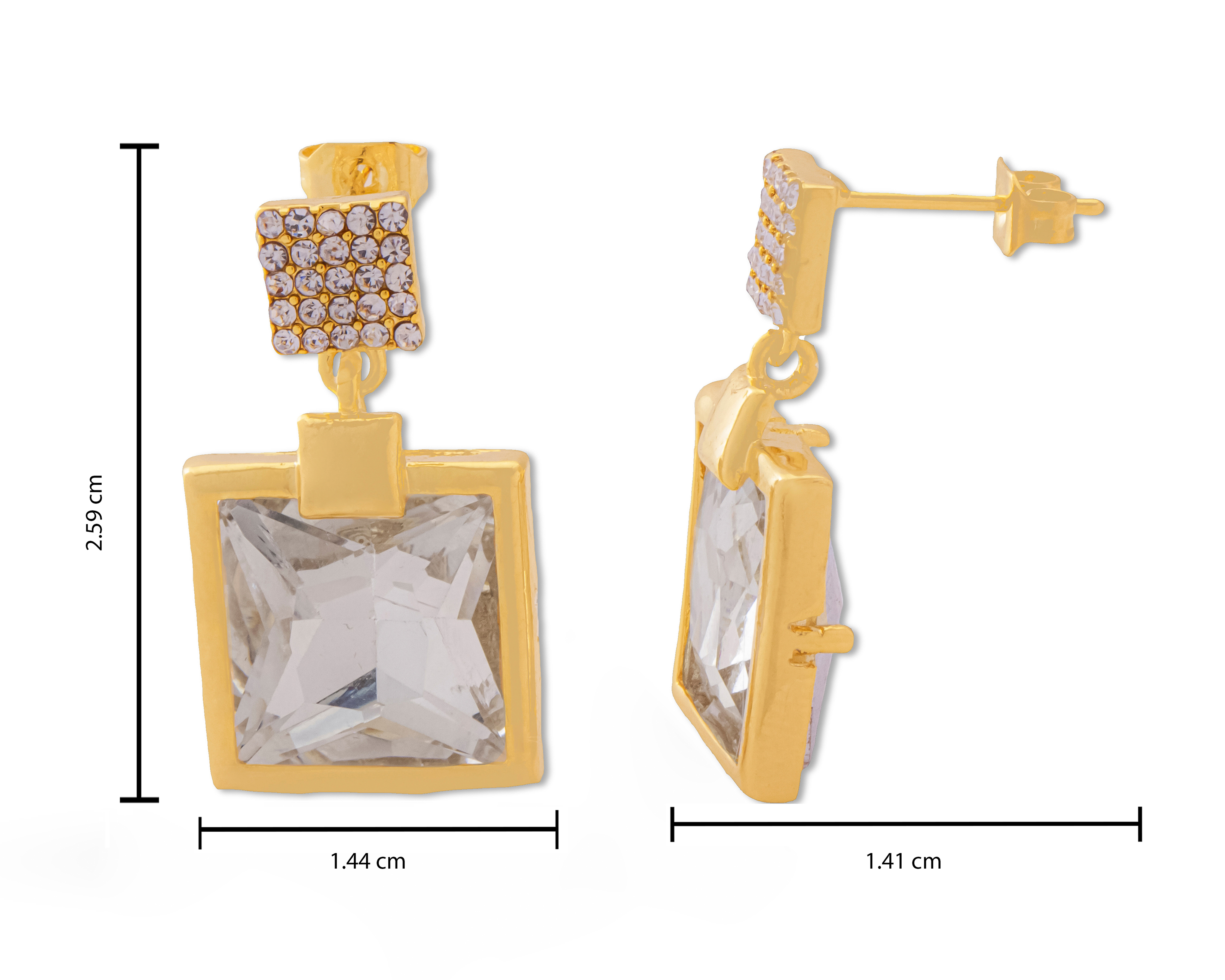 Foto 3 | Foto 3 | Aretes de Chapa de Oro 18K Unlimited