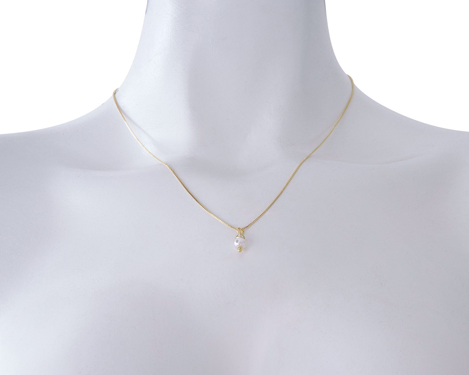 Foto 4 pulgar | Foto 3 | Collar de Chapa de Oro 18 K Girondela