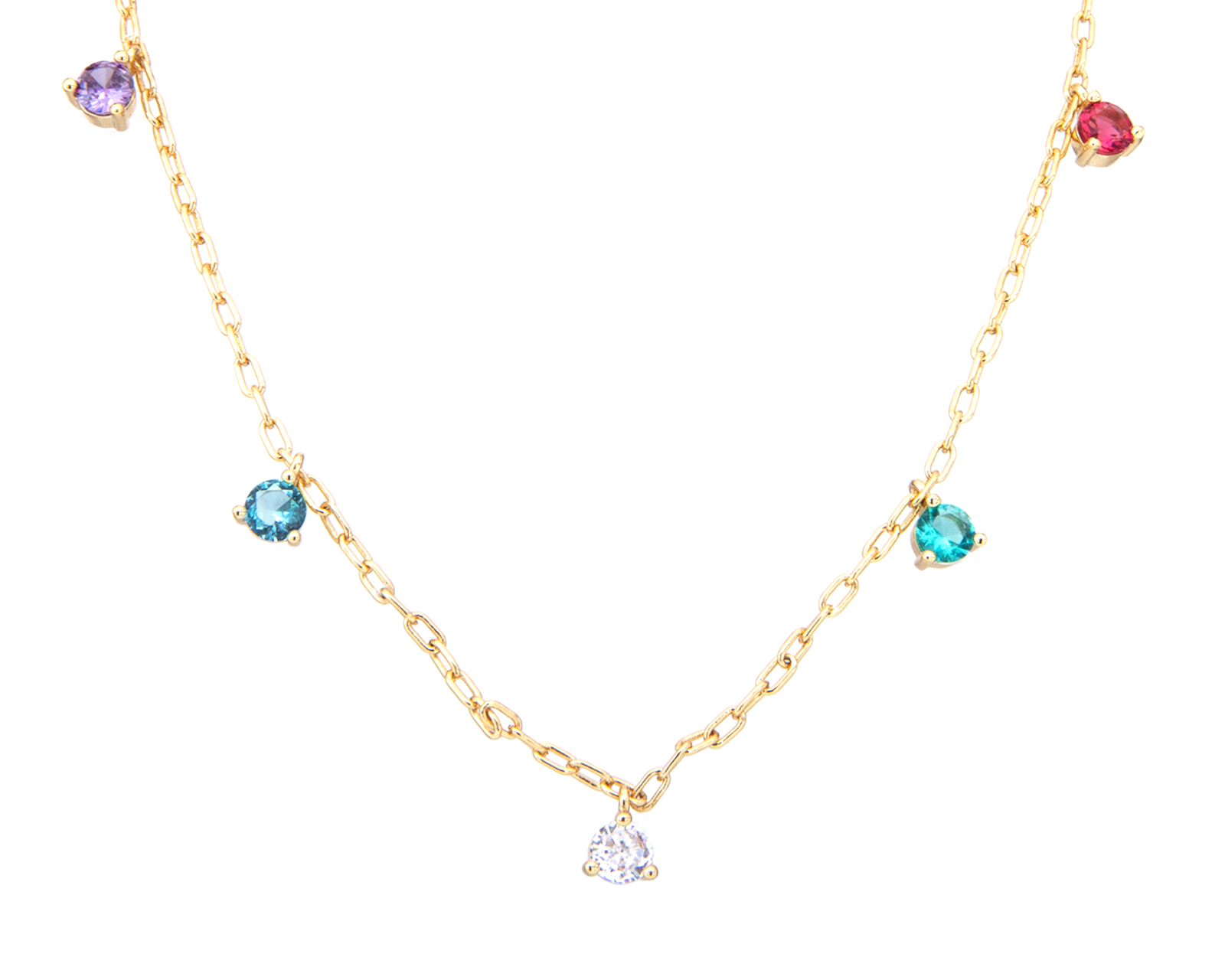 Foto 3 pulgar | Foto 2 | Collar de Chapa de Oro 18 K Girondela