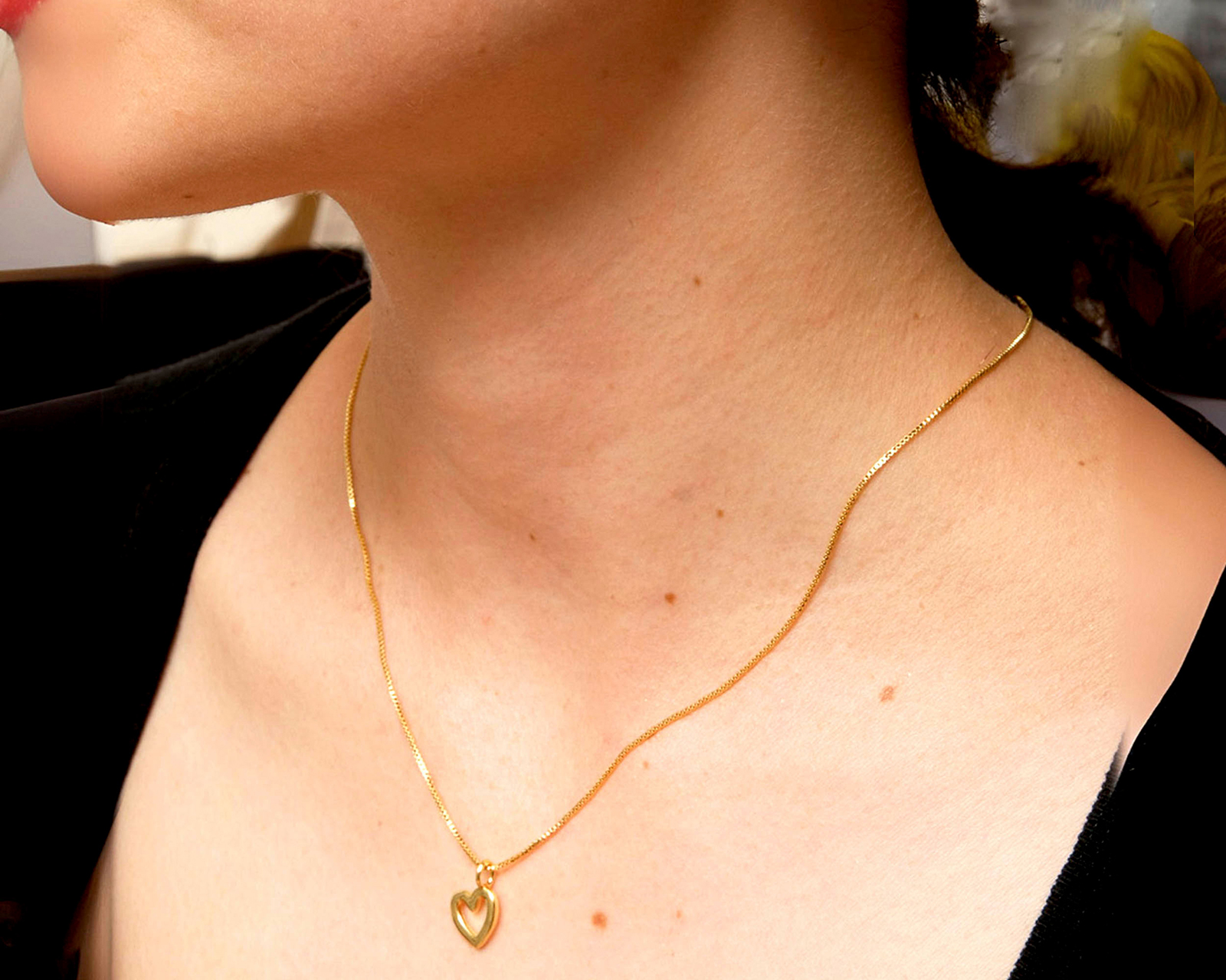 Foto 6 | Foto 6 | Collar y Aretes de Chapa de Oro Girondela