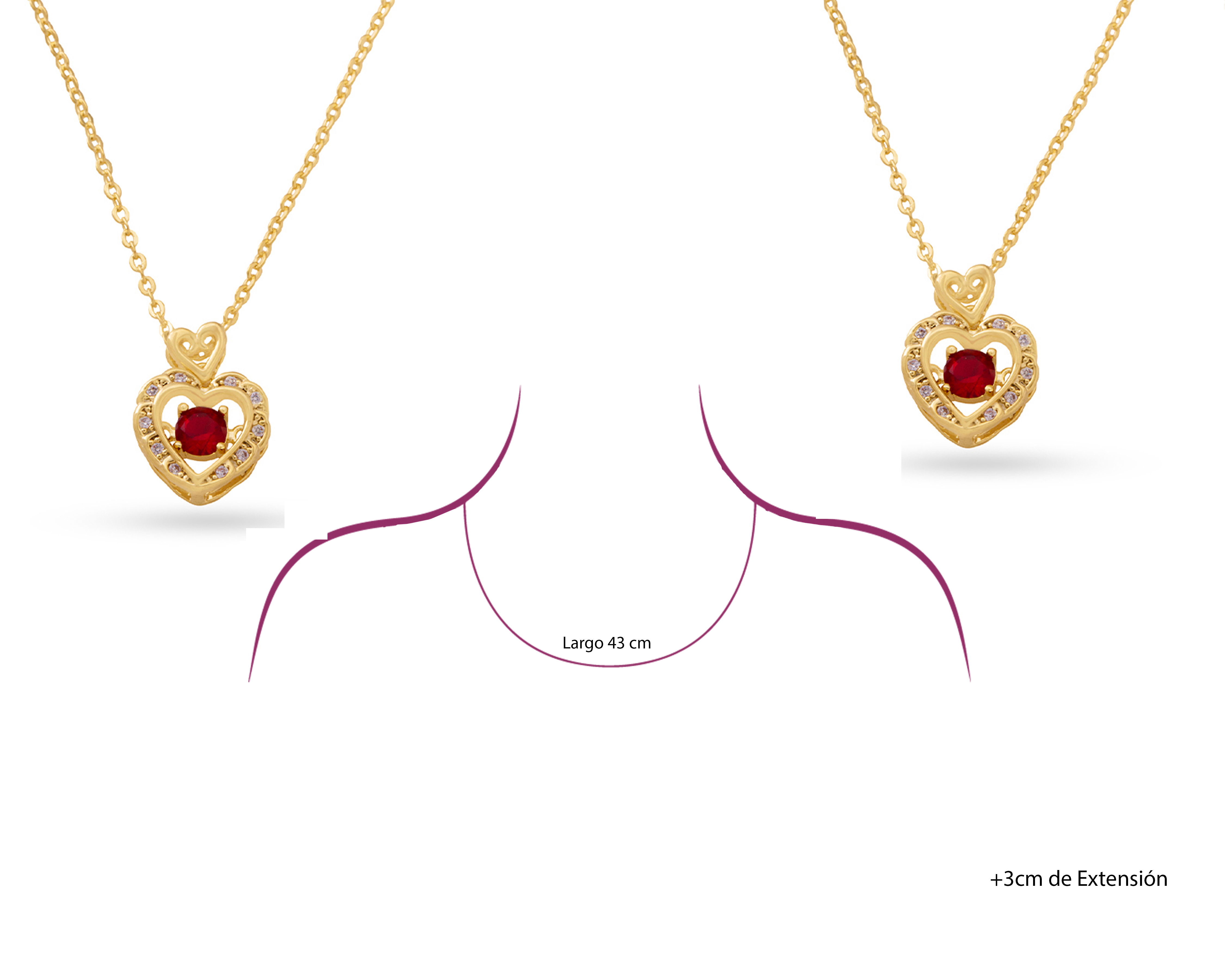 Foto 5 | Foto 5 | Collar de Chapa de Oro 18K Unlimited