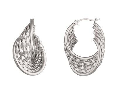Foto 1 | Foto 1 | Aretes de Acero Inoxidable Jennifer Lopez