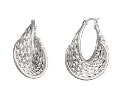 Foto 2 | Foto 2 | Aretes de Acero Inoxidable Jennifer Lopez