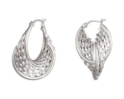 Foto 3 | Foto 3 | Aretes de Acero Inoxidable Jennifer Lopez