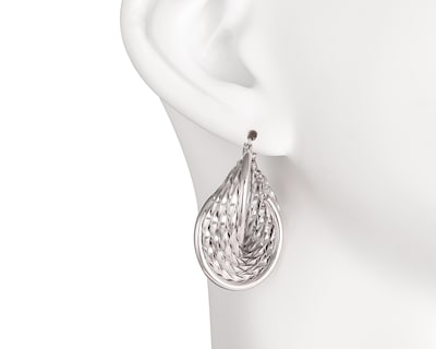 Foto 5 | Foto 5 | Aretes de Acero Inoxidable Jennifer Lopez