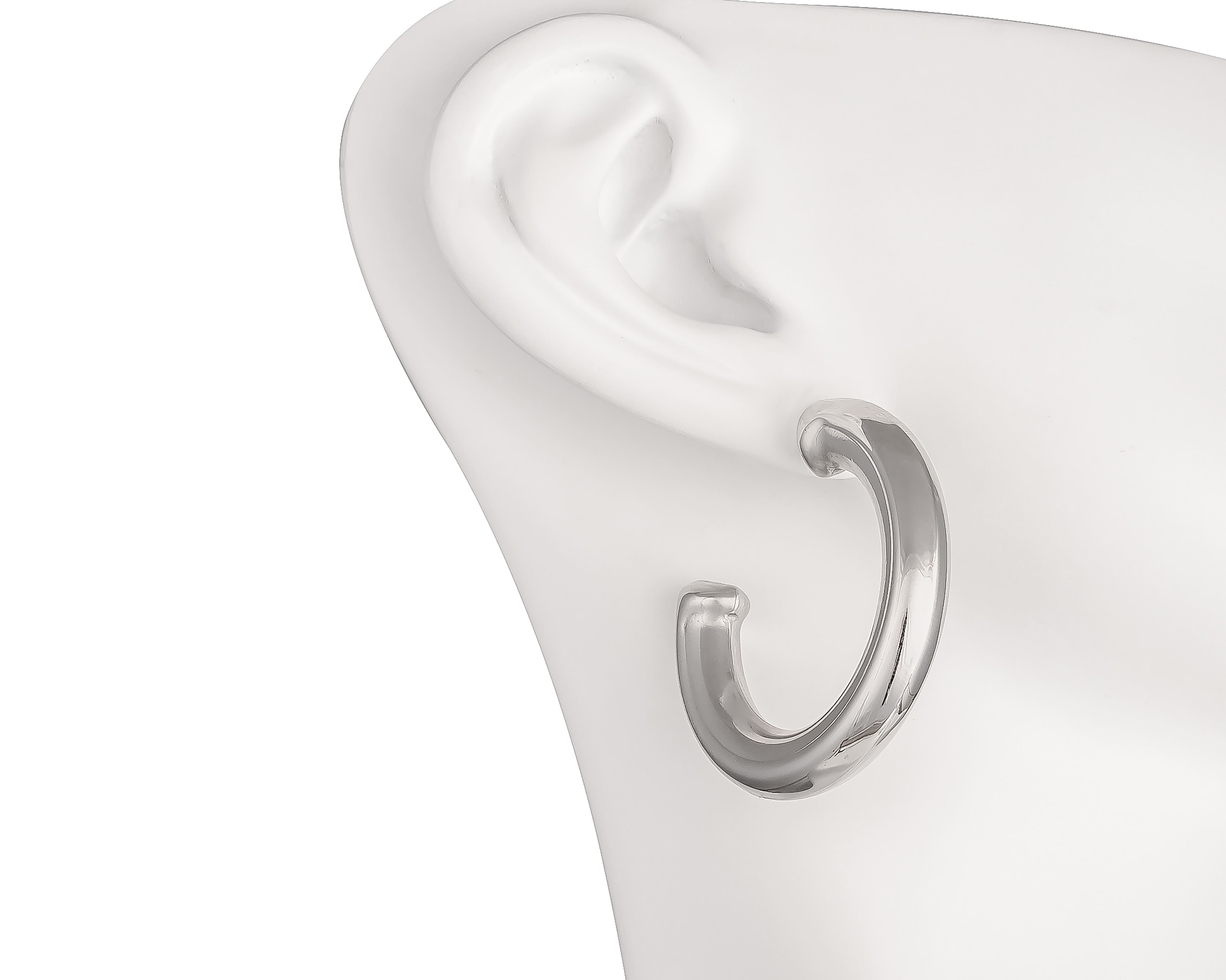 Foto 6 pulgar | Foto 5 | Aretes de Acero Inoxidable Plafer