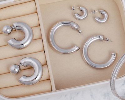 Foto 6 | Foto 6 | Aretes de Acero Inoxidable Plafer