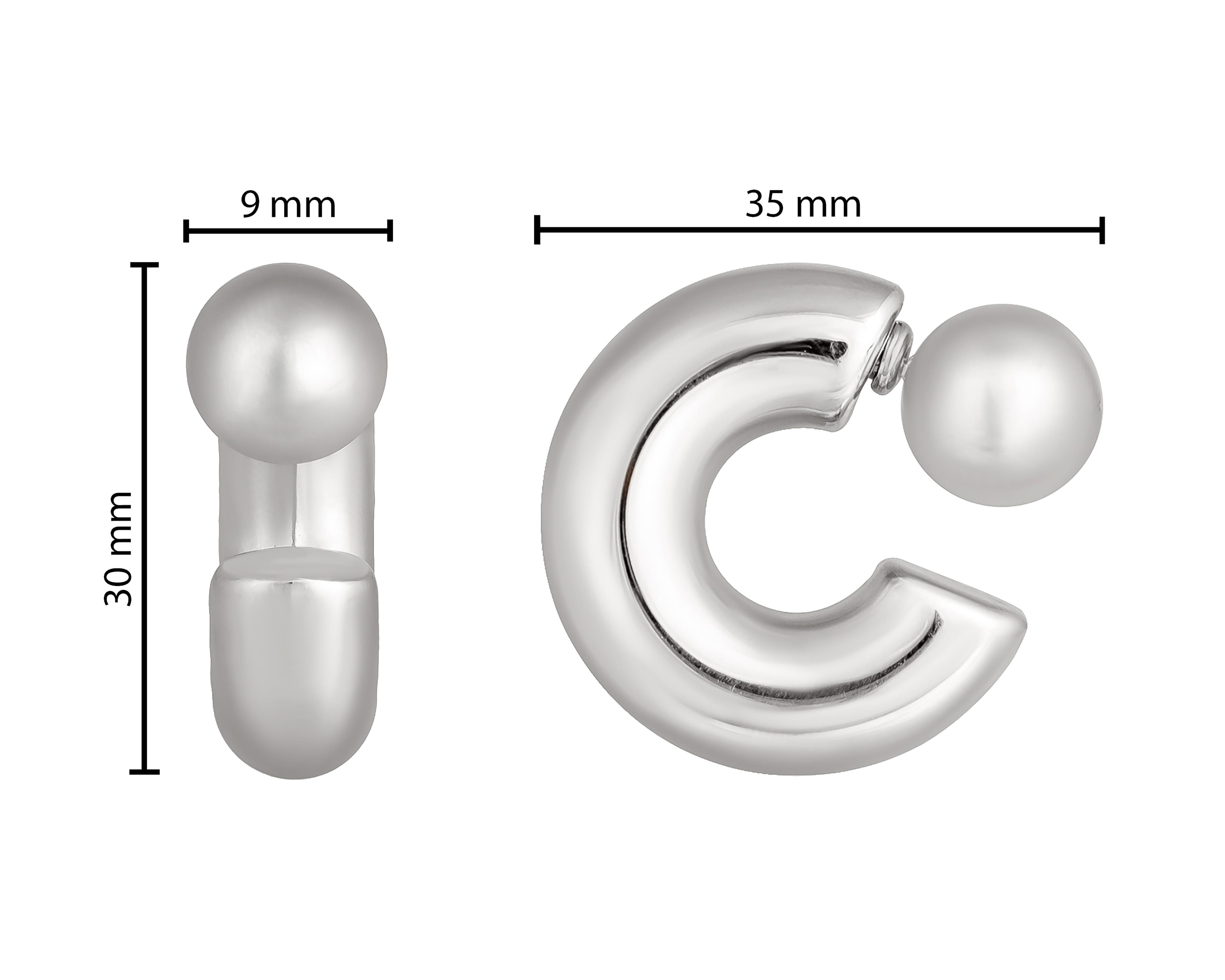 Foto 4 | Foto 4 | Aretes de Acero Inoxidable Plafer