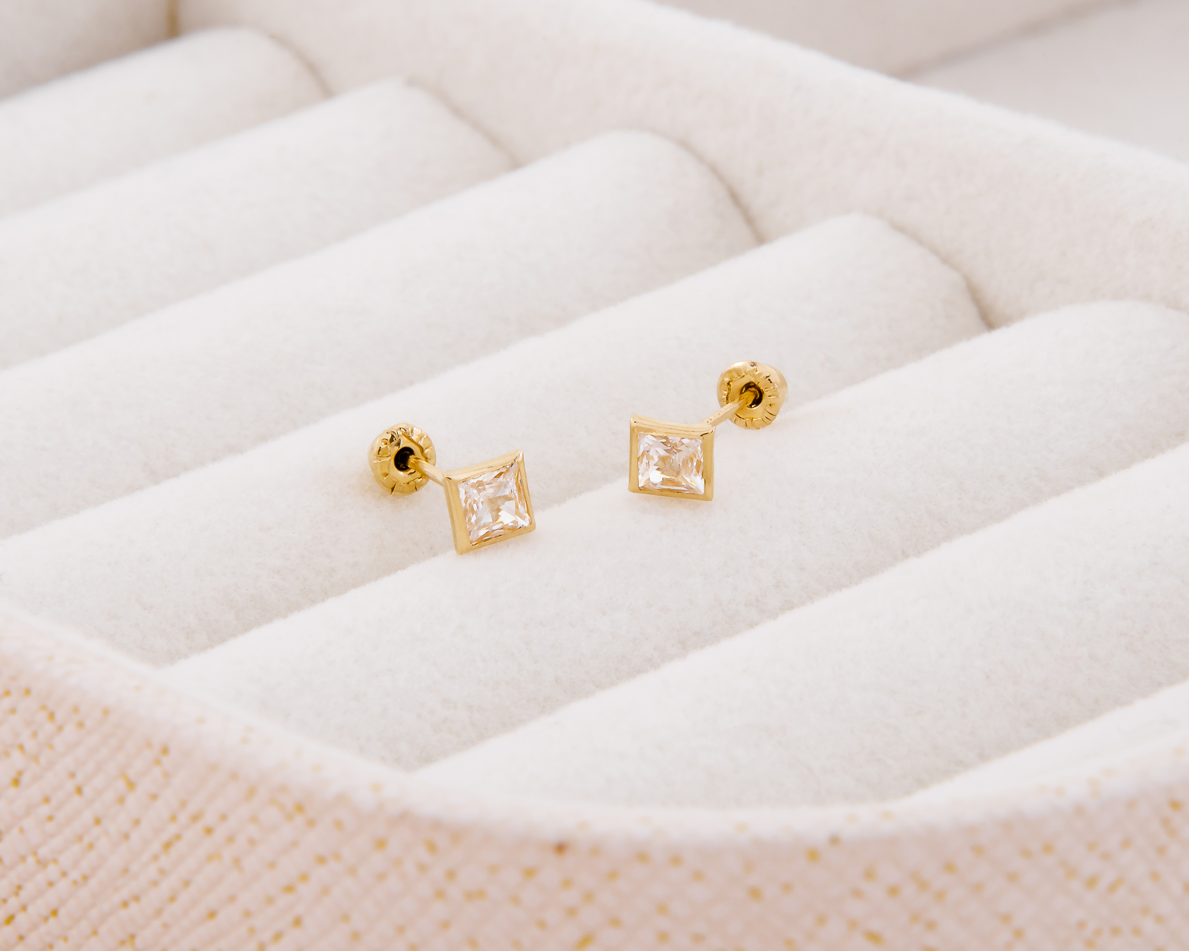 Foto 4 | Foto 4 | Broqueles de Oro 10K Baby Colors