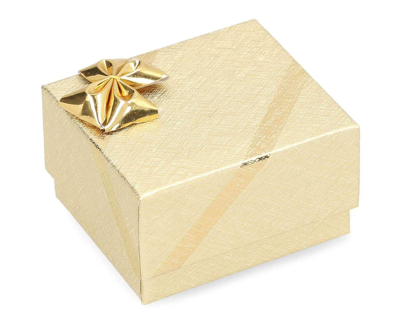Estuche para Anillo Crisalis Dorado