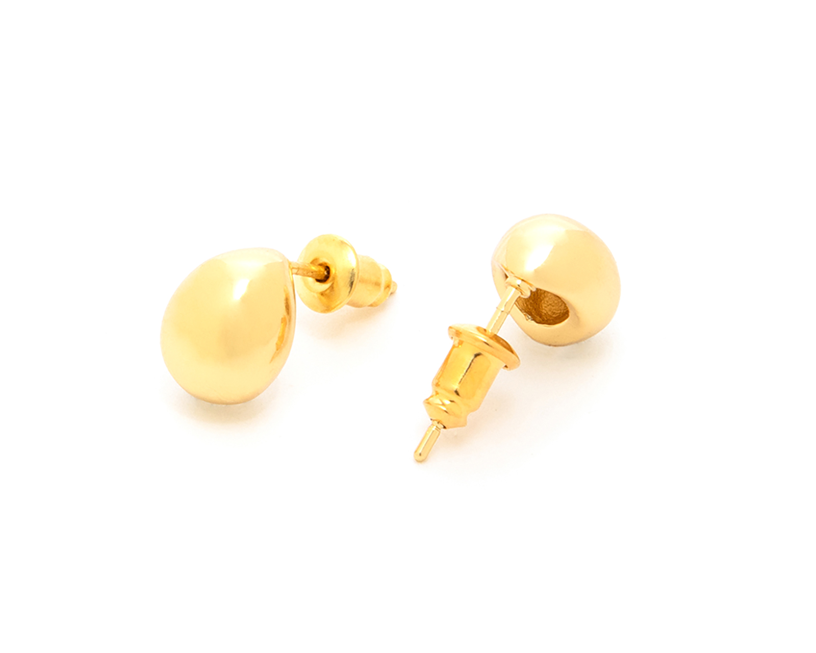 Foto 2 | Foto 2 | Aretes de Chapa de Oro Girondela