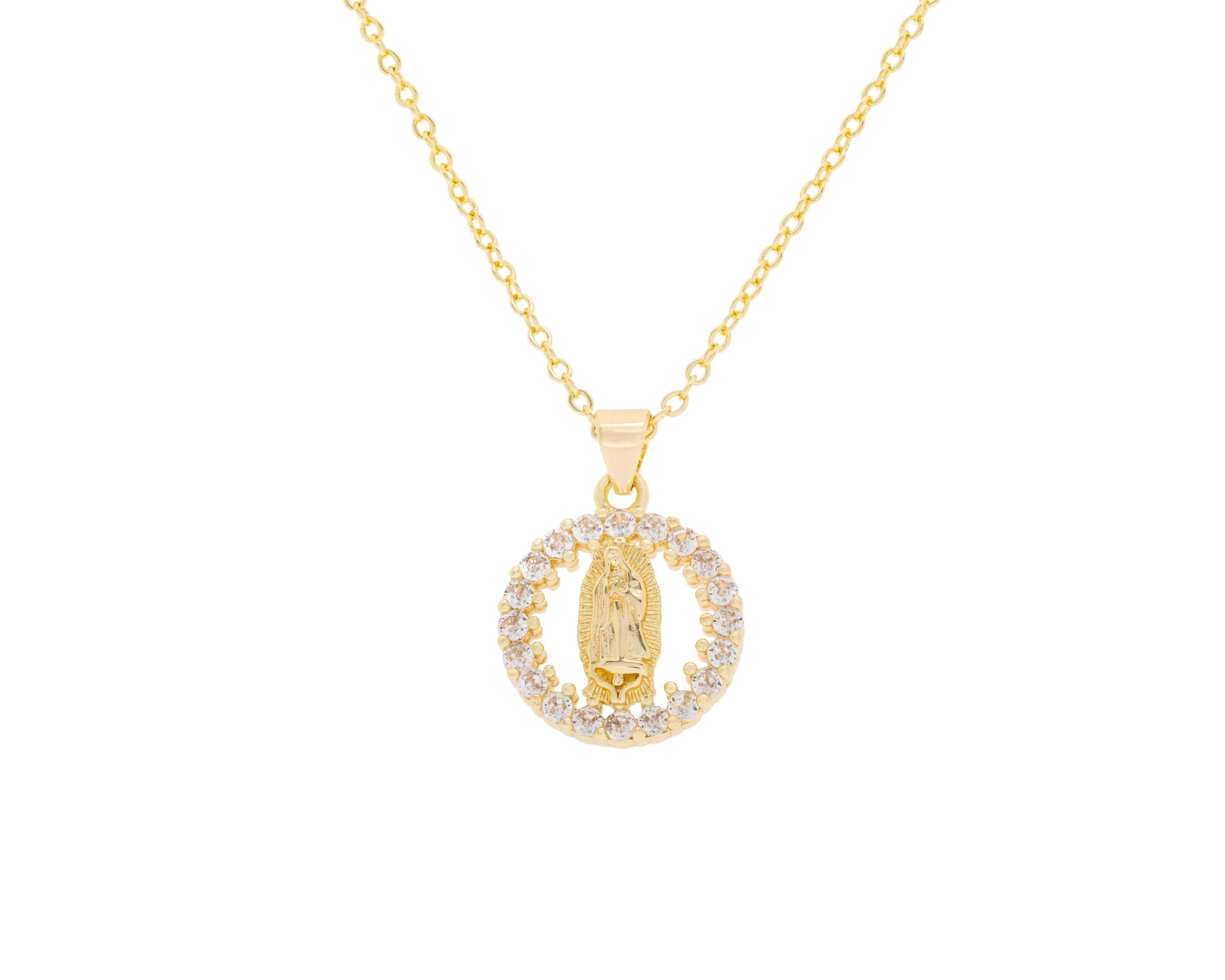 Collar de Chapa de Oro 18K Zokko