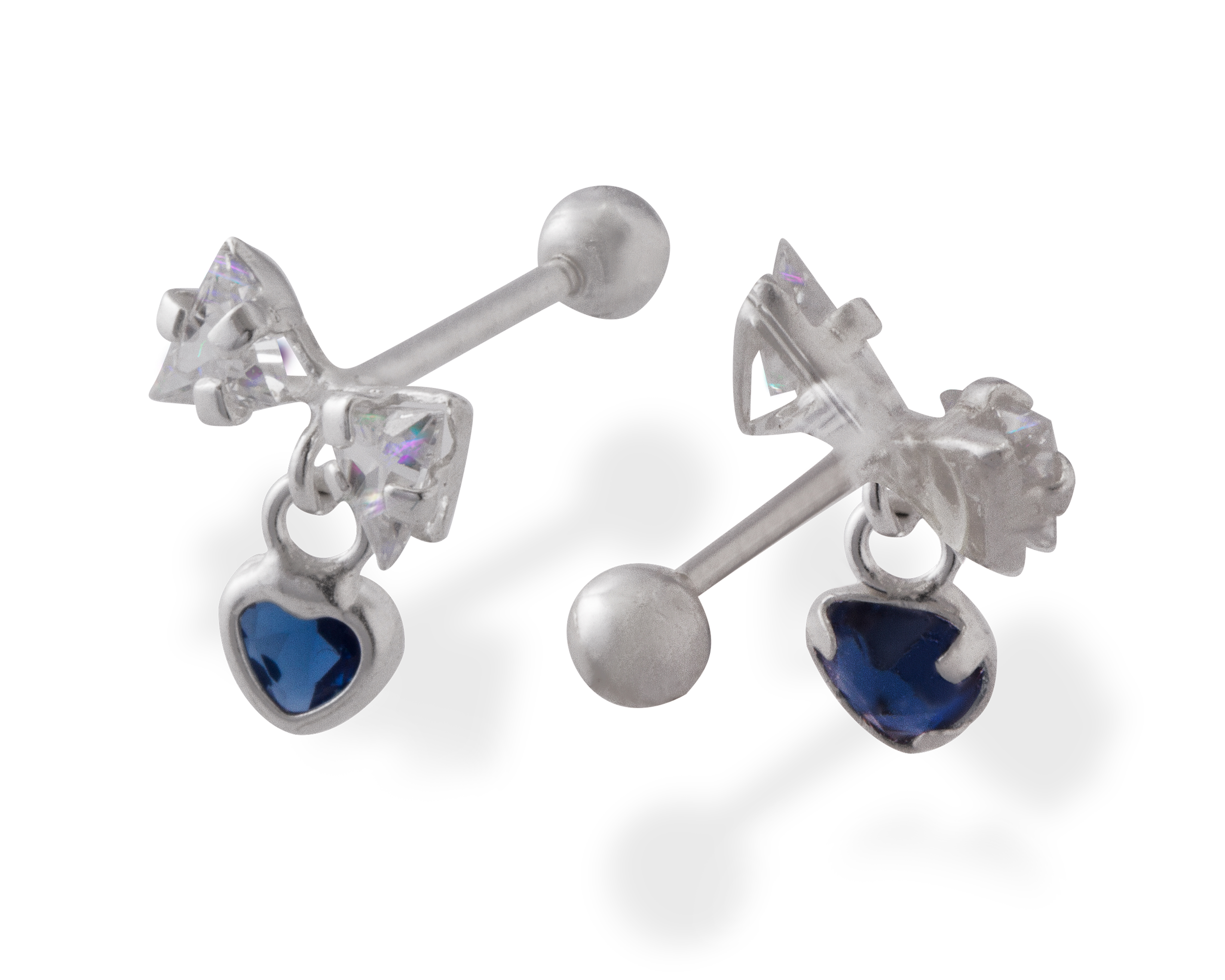 Foto 3 pulgar | Foto 2 | Aretes de Plata Sahara