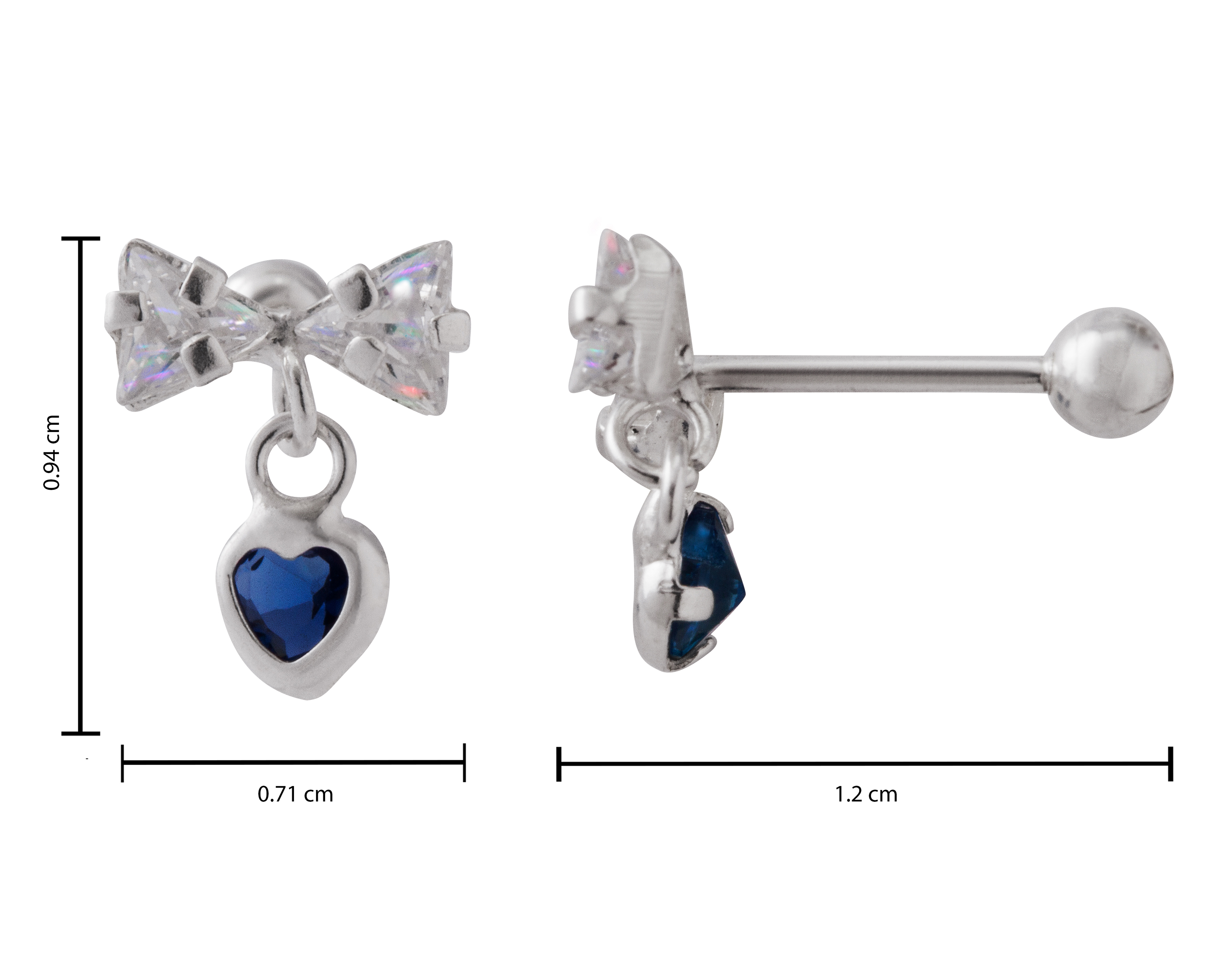 Foto 5 pulgar | Foto 4 | Aretes de Plata Sahara