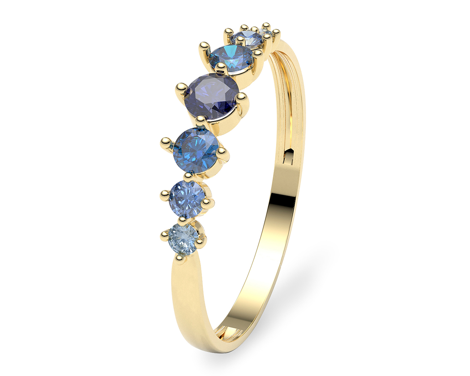 Anillo de Oro 10K Amelie Talla 7