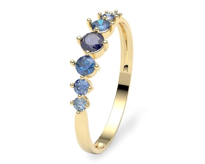 Foto 1 | Foto 1 | Anillo de Oro 10K Amelie Talla 7