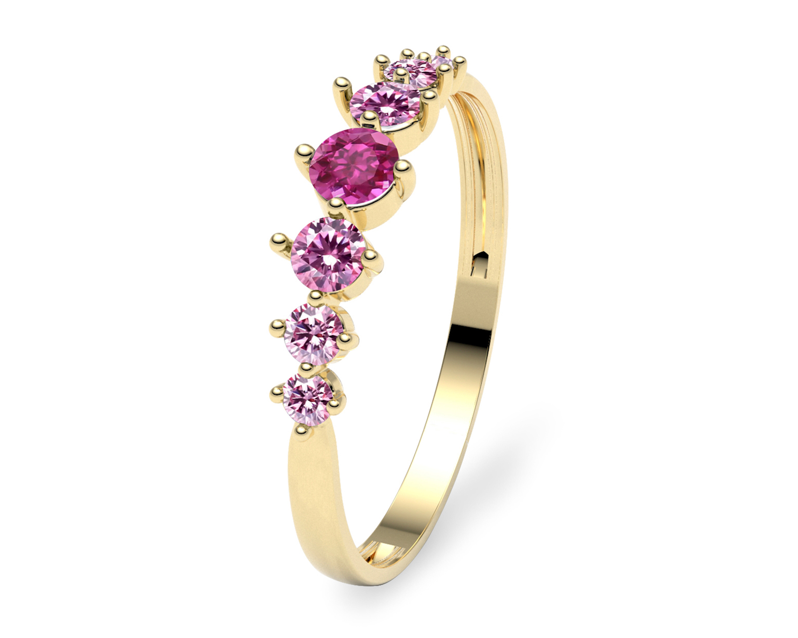 Anillo de Oro 10K Moments Talla 8 - 8.5