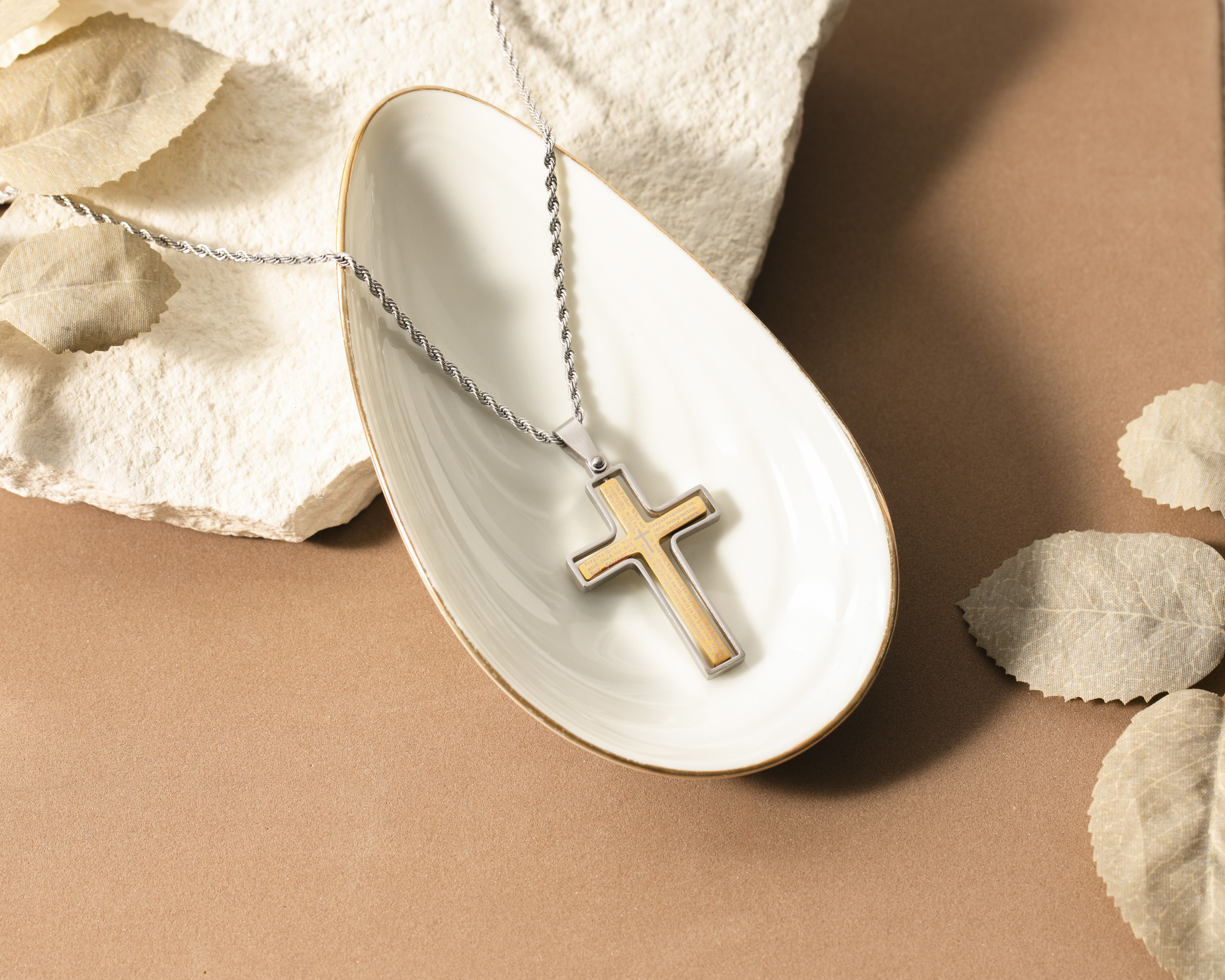 Foto 6 pulgar | Foto 5 | Collar de Acero Inoxidable Steeltime