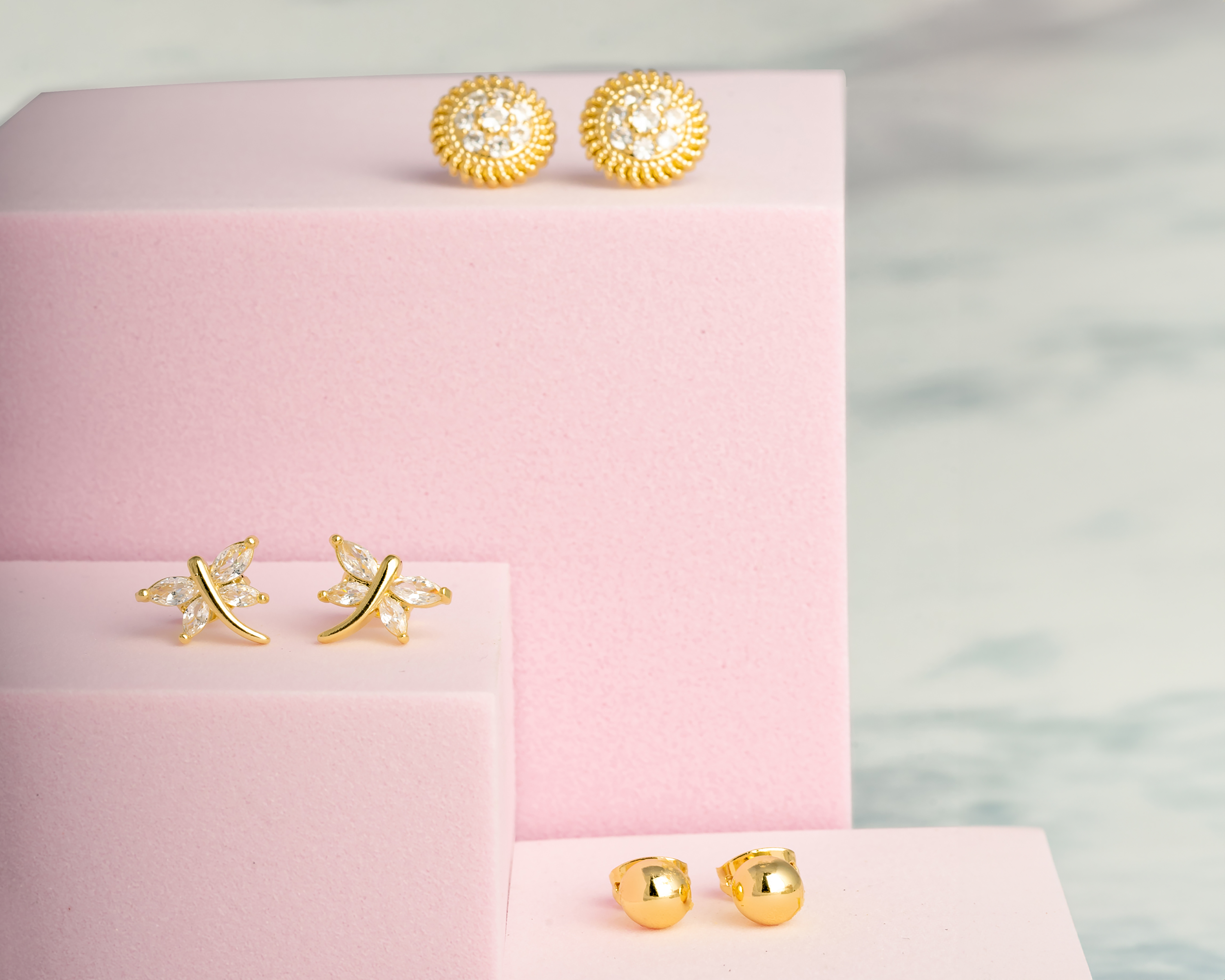 Foto 6 | Foto 6 | Broqueles Chapa de Oro 18K Plafer