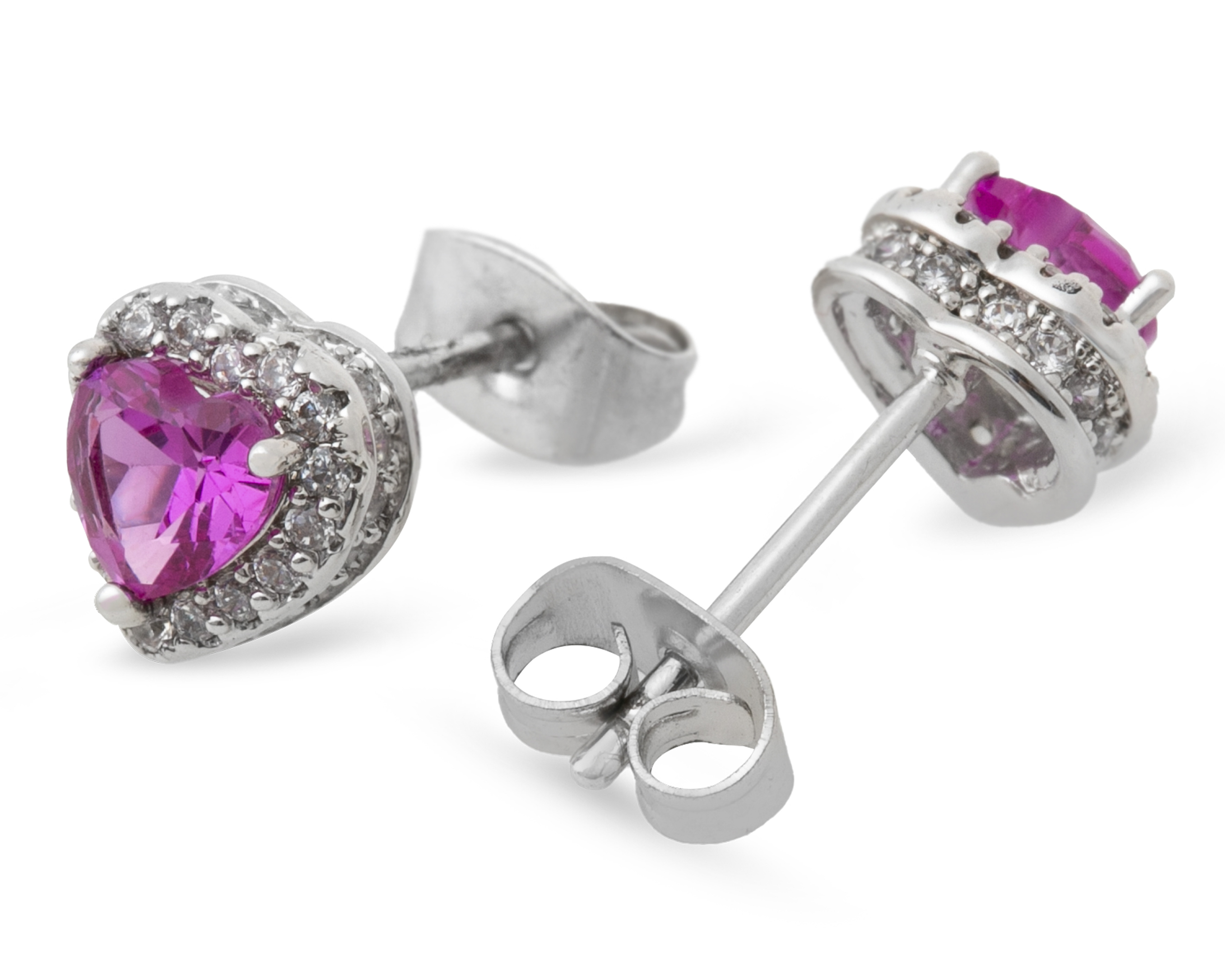 Foto 2 | Foto 2 | Aretes Corazón de Plata Sahara