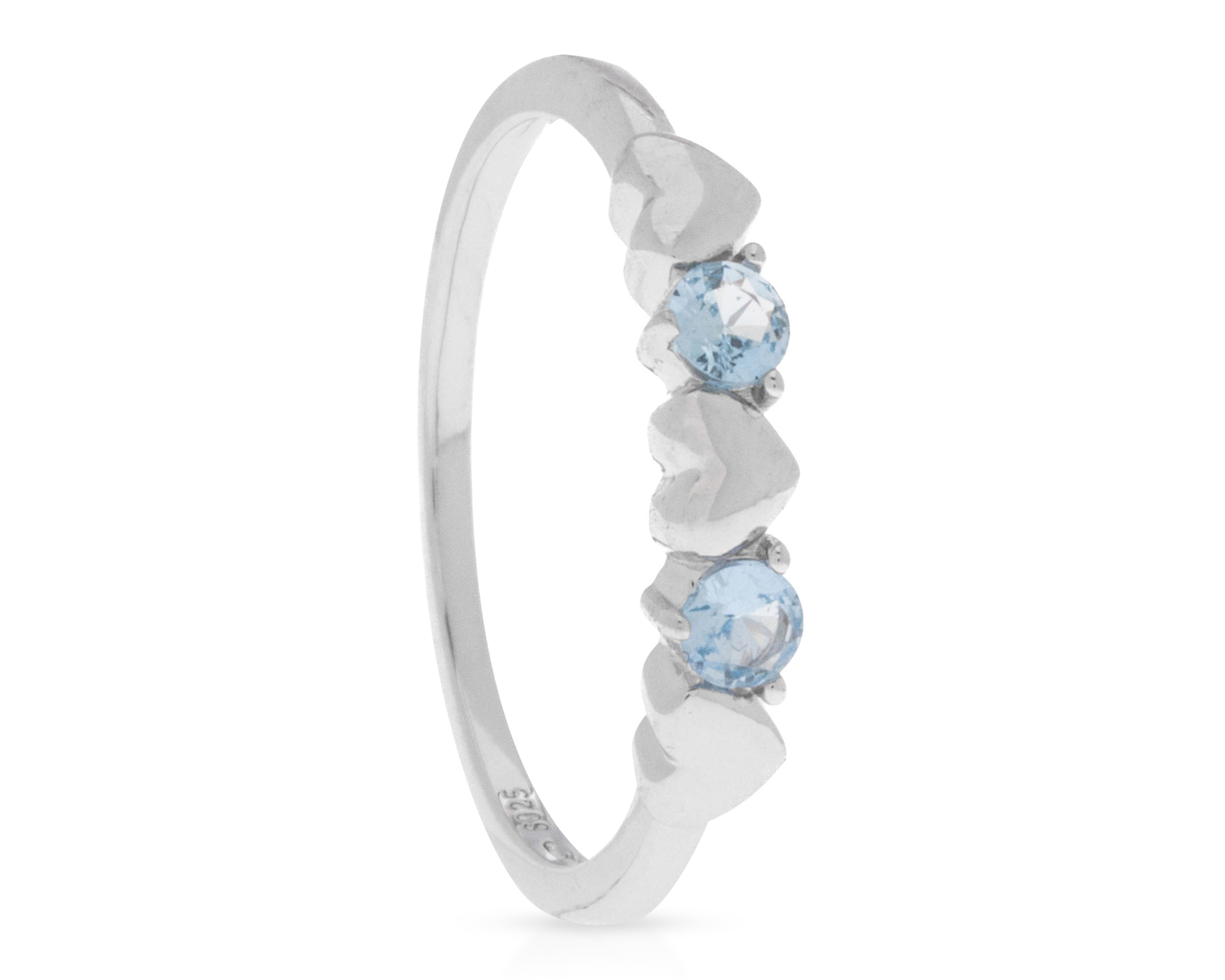 Foto 1 | Foto 1 | Anillo Corazón de Plata Sahara Talla 7-7.5