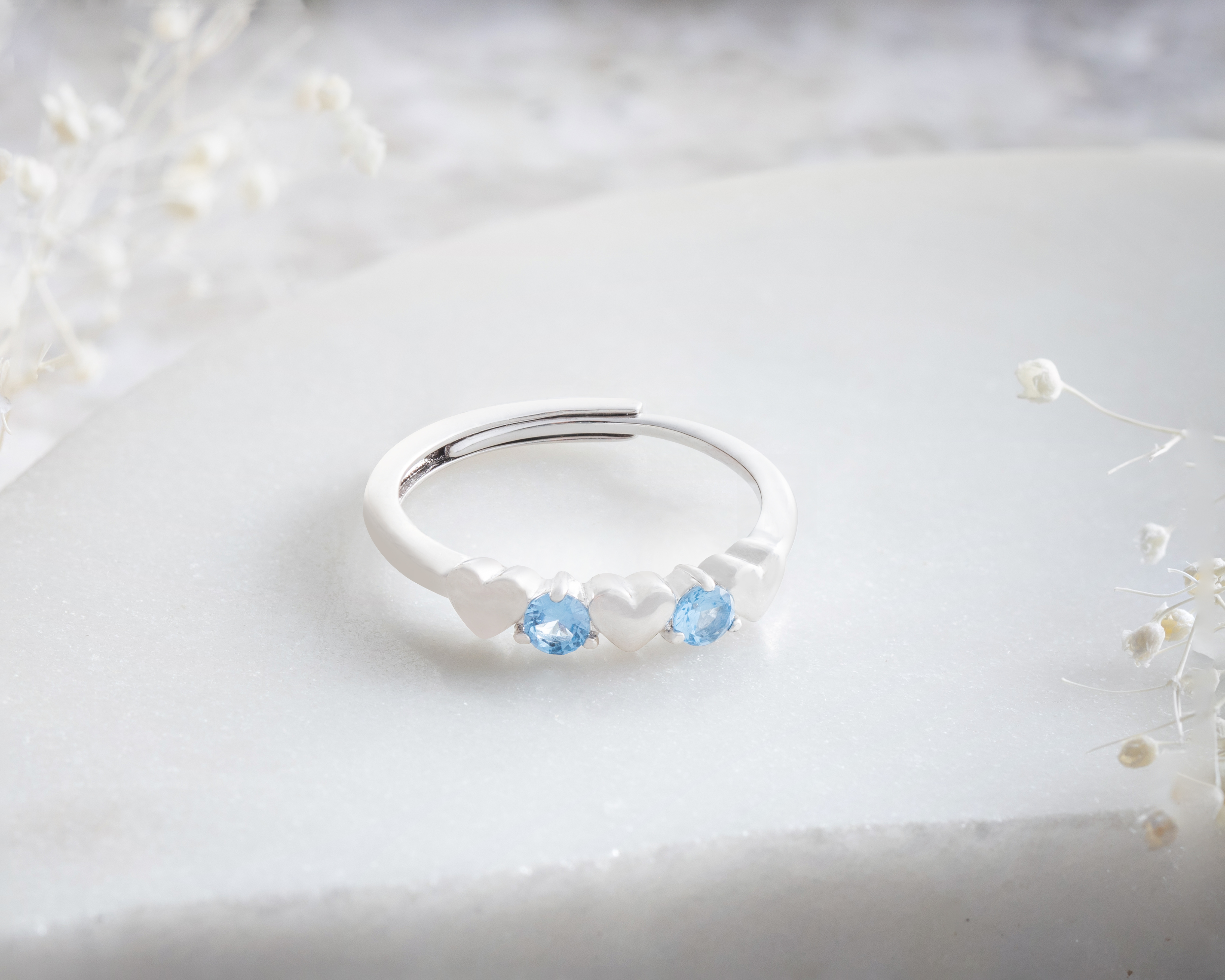 Foto 6 | Foto 6 | Anillo Corazón de Plata Sahara Talla 7-7.5